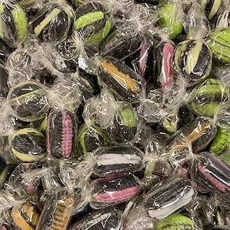 Liquorice Assortment (Wrapped) 1kg Share Bag by The Gourmet Sweet Company