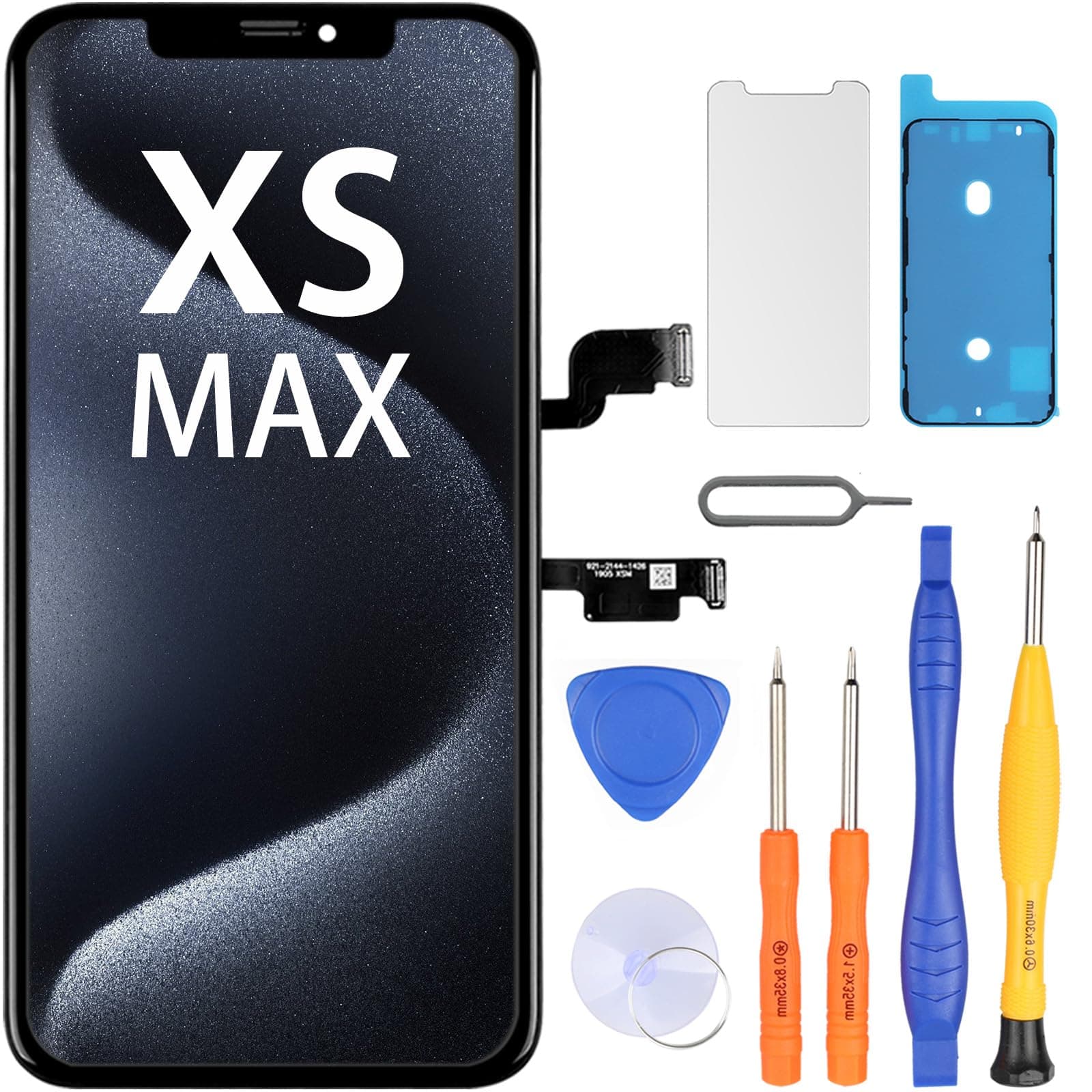 LL TRADER for iPhone XS MAX 6.5" LCD Retina Display Replacement Touch Screen Digitiser with Repair Tool Kits