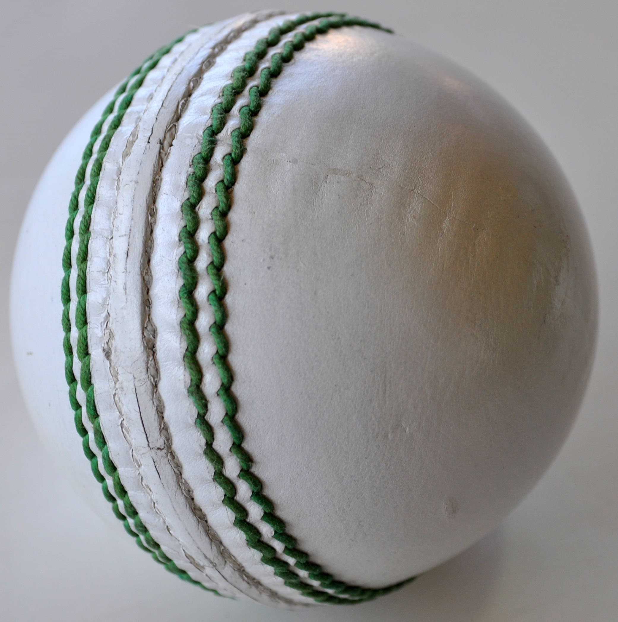 White Cricket Match Ball (Pack of 6) Plain