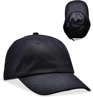 Satin Lined Baseball Cap - Reduce Hairloss