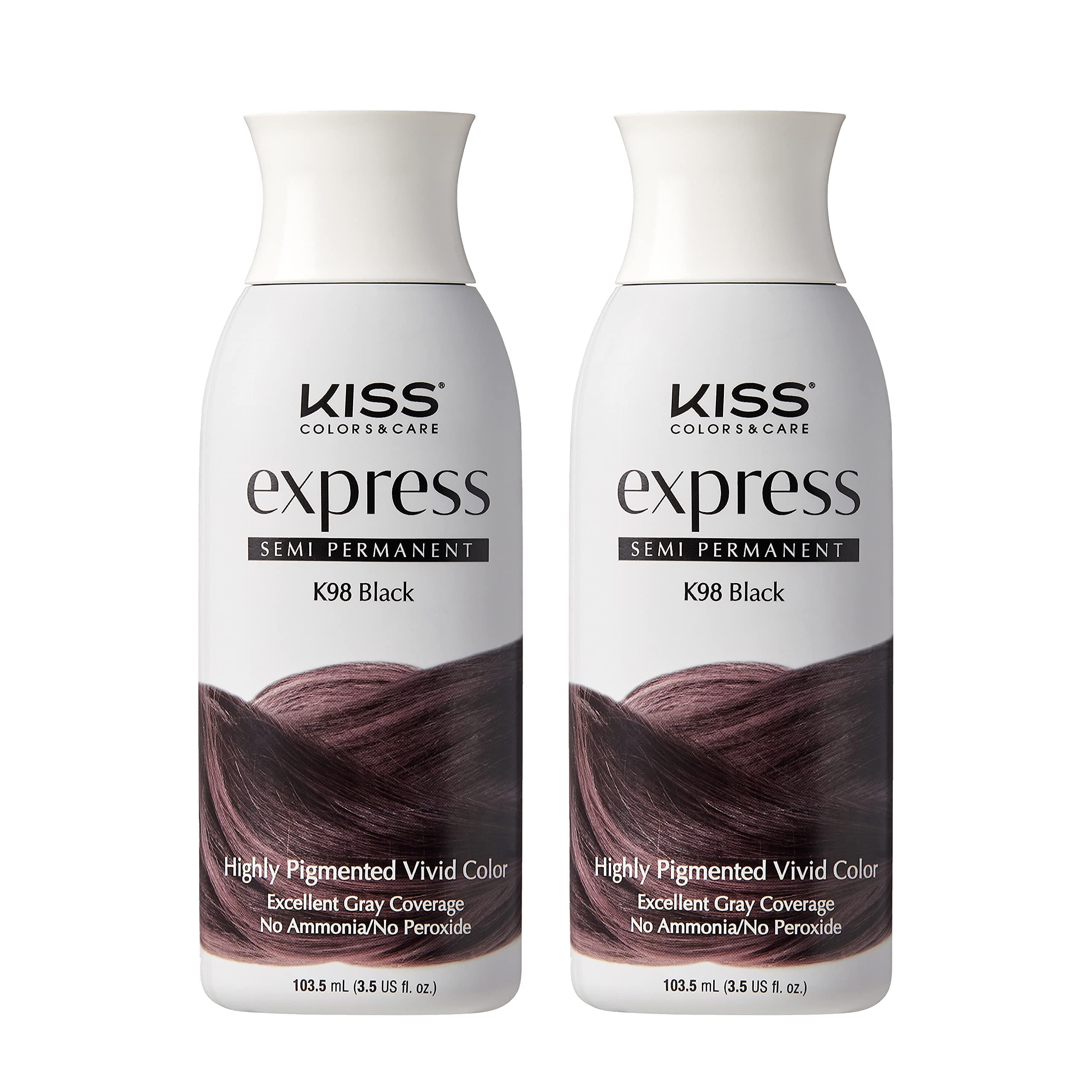 Express Color K98 Semi- Permanent Black 3.5oz (2 Pack)