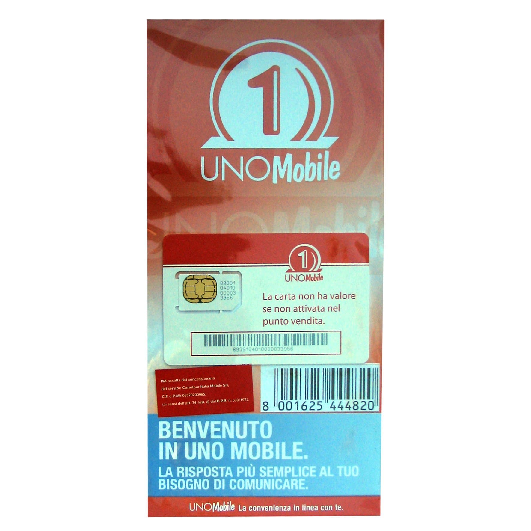 Italian Prepaid SIM Card