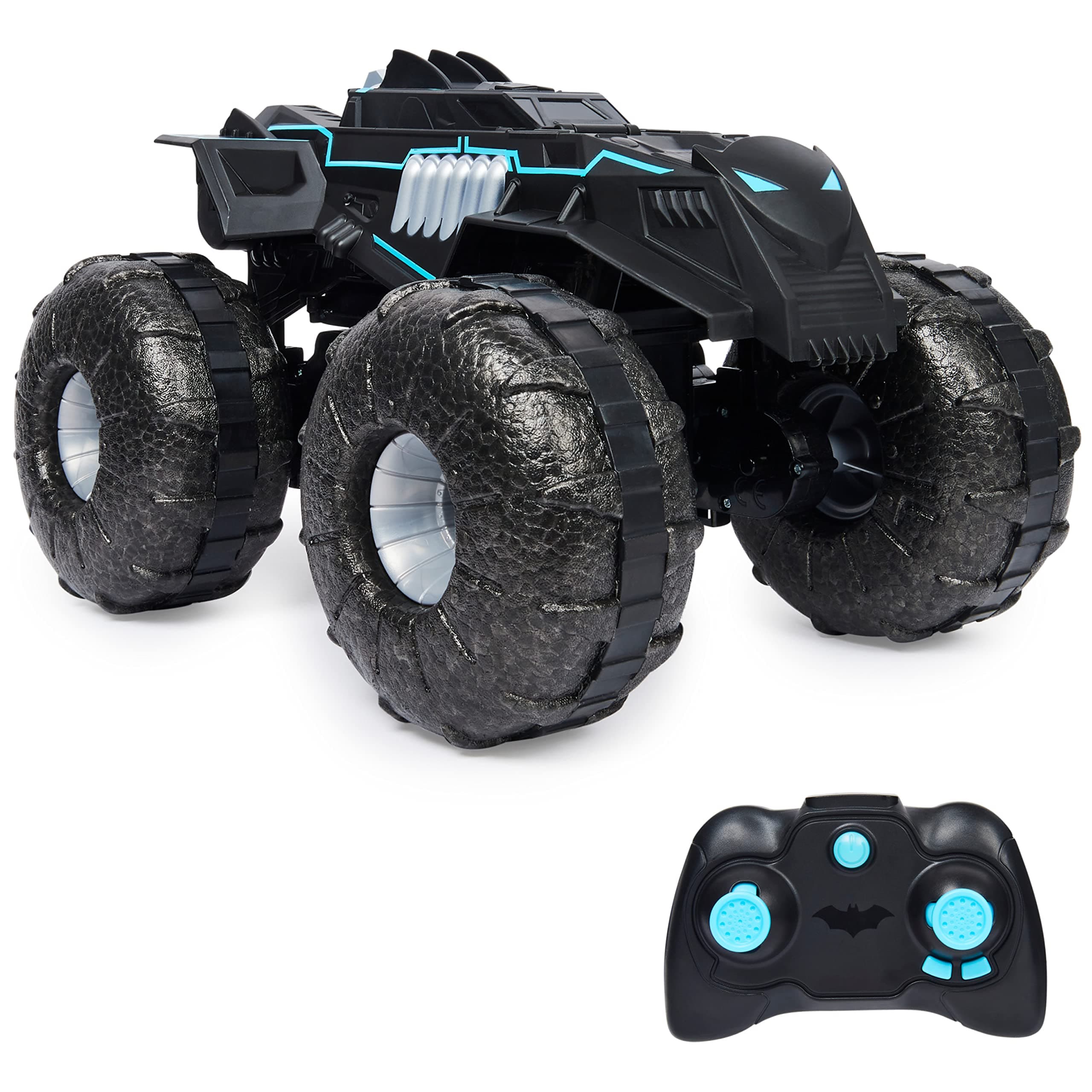 DC Batman, All-Terrain Batmobile Remote Control Vehicle, Water-Resistant Batman Toys for Boys Aged 4 and Up
