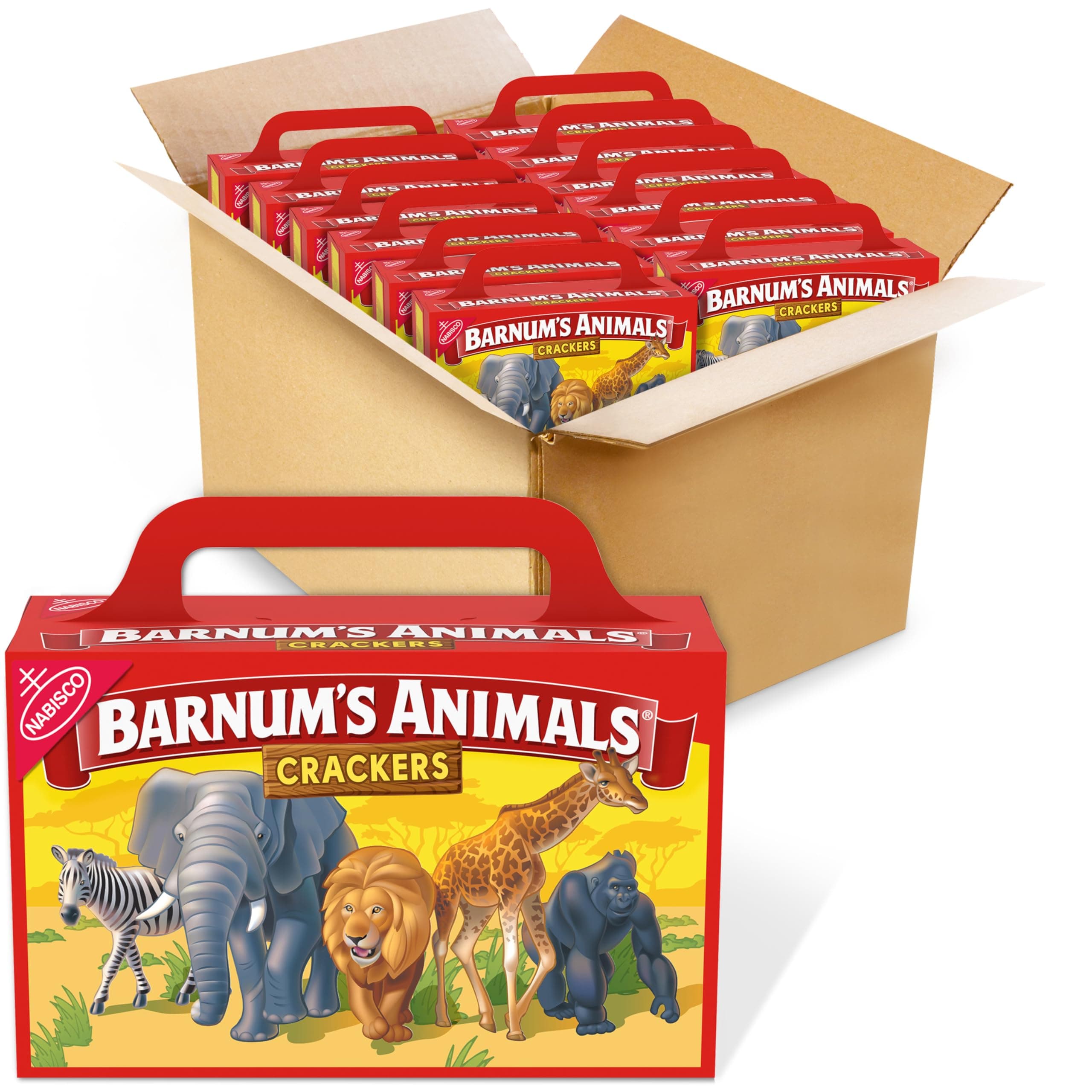 Barnum's Original Animal Crackers, 12 - 2.13 oz Boxes