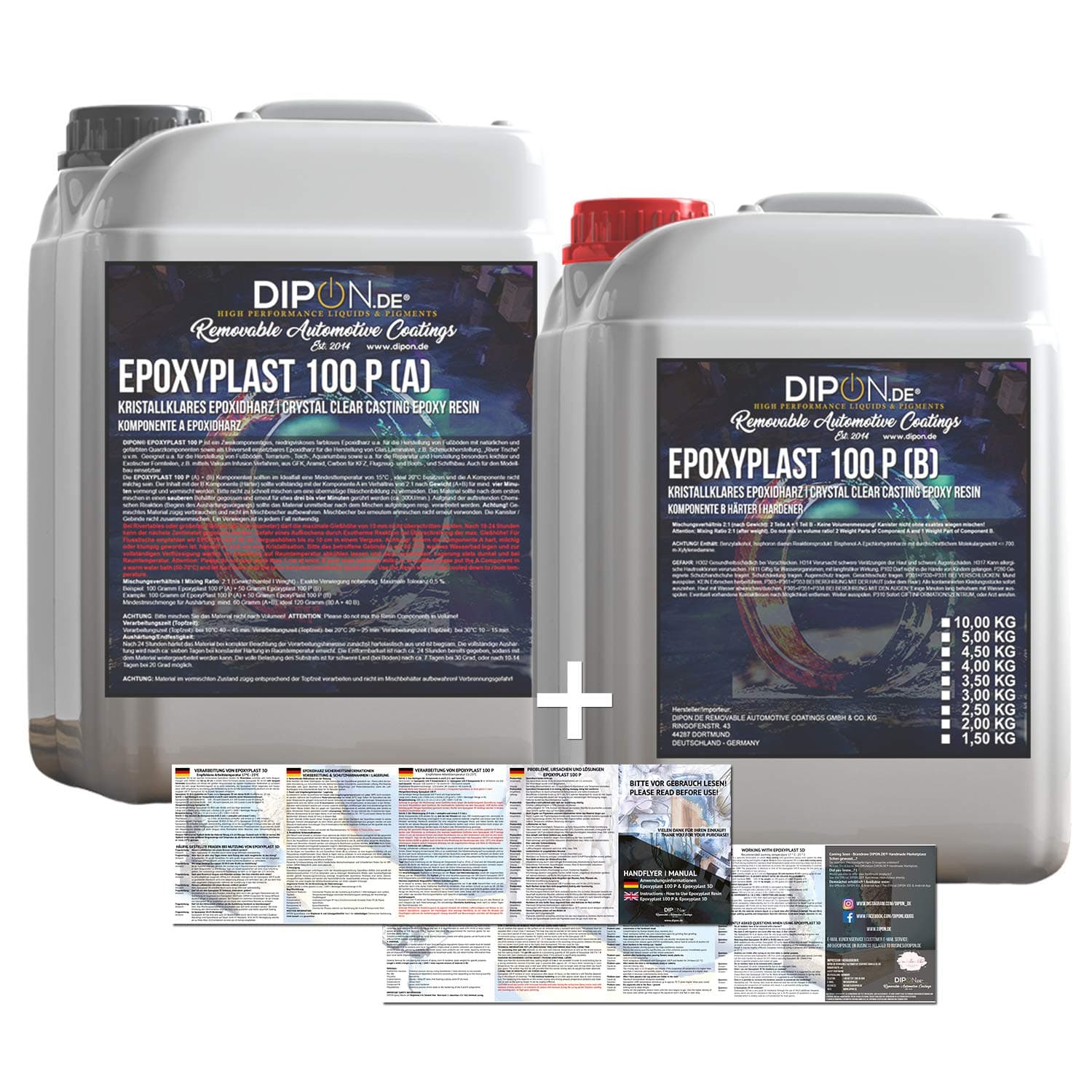 7.5 kg Crystal Clear Casting Epoxy Resin for Laminating Glass Fibreglass Table Floor Terra Aquarium Concrete Molds UV Stable