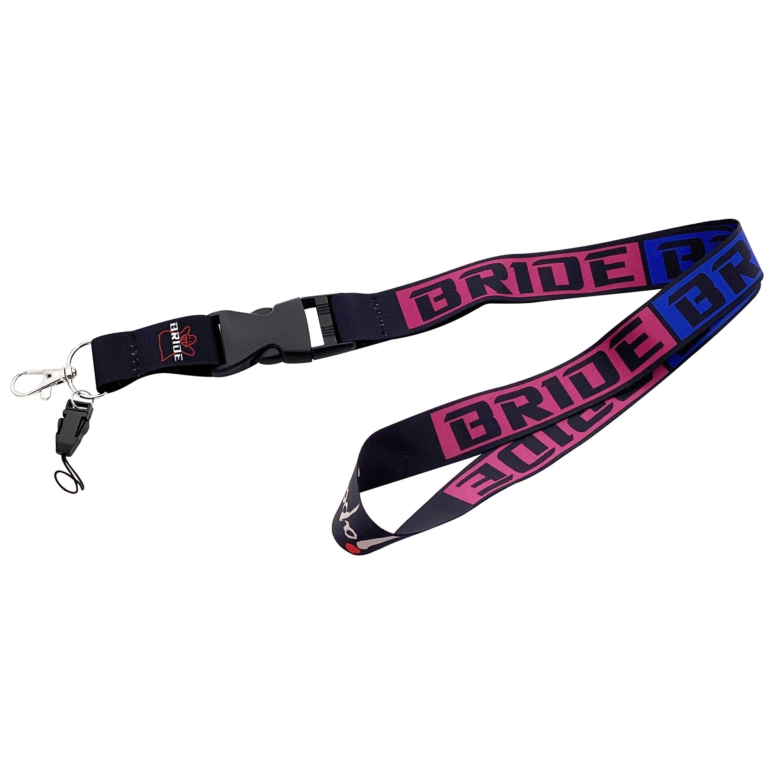 BoostnaticsBride Quick Release Lanyard Neck Strap Keychain Keyring Purple Blue
