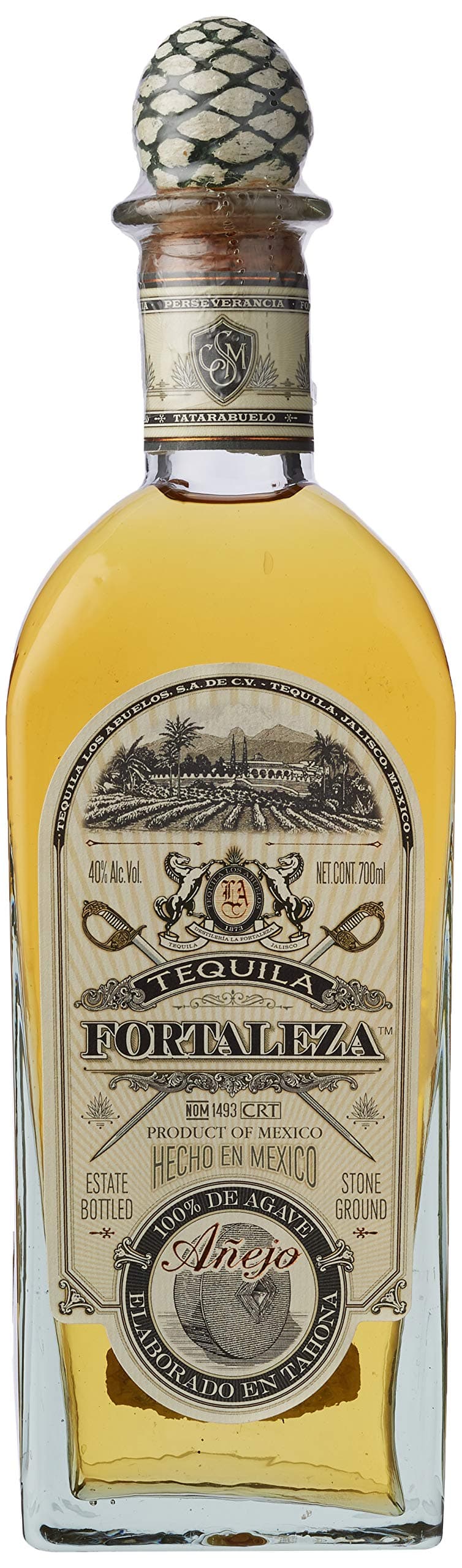 Fortaleza Anejo Tequila, 70 cl