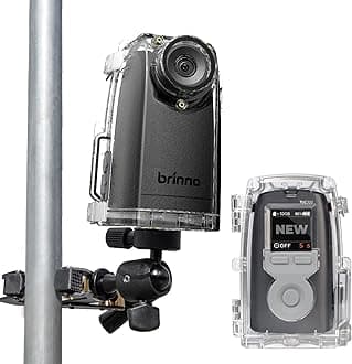 Brinno BCC300-C Time Lapse Camera Bundle, Outdoor Construction, HDR FHD1080P, Waterproof, Clampod, LCD Screen, Extended Battery Life