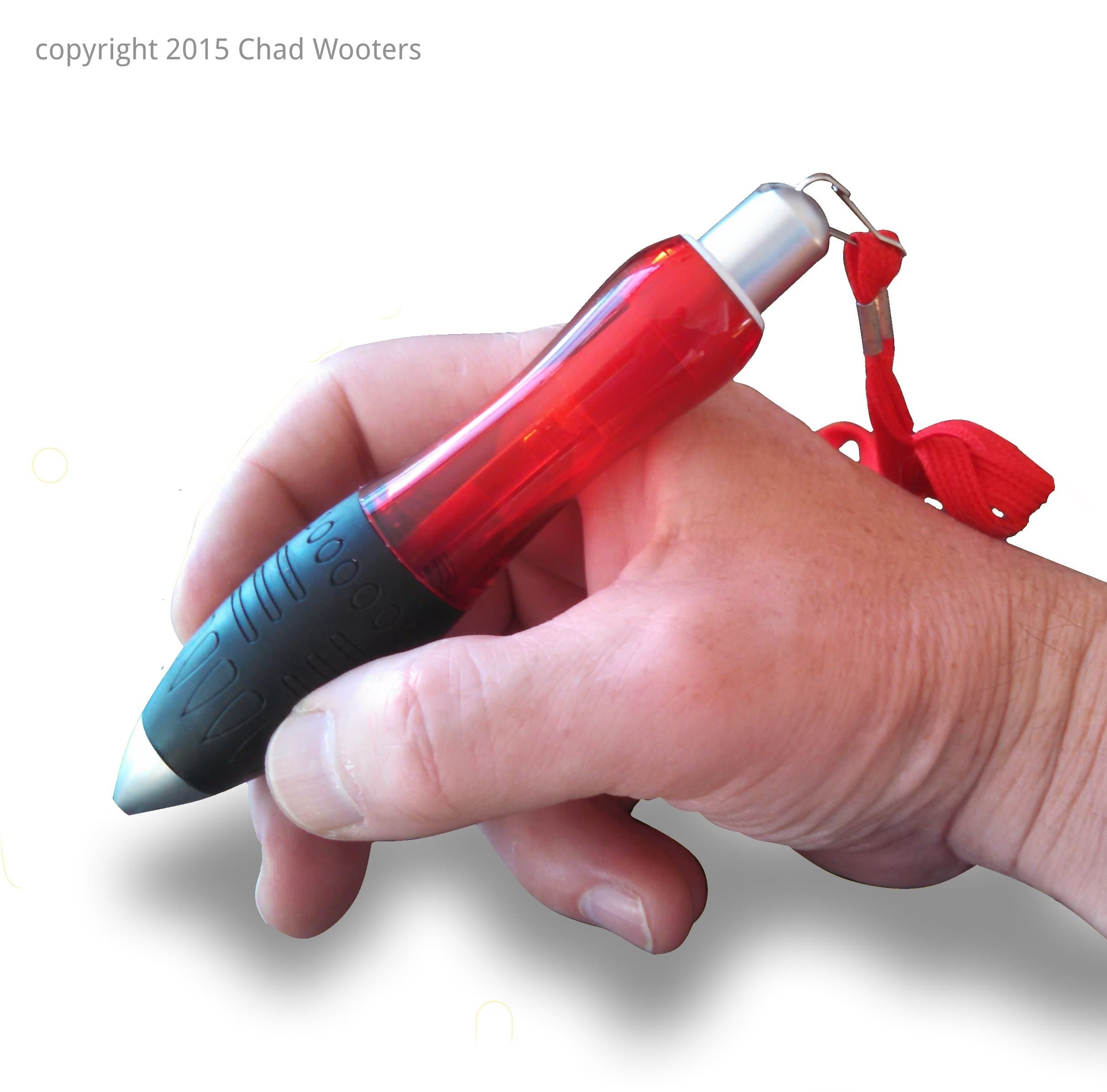 Super Big Fat Pen for Arthritis (5 pack) Red Ink, Red Body