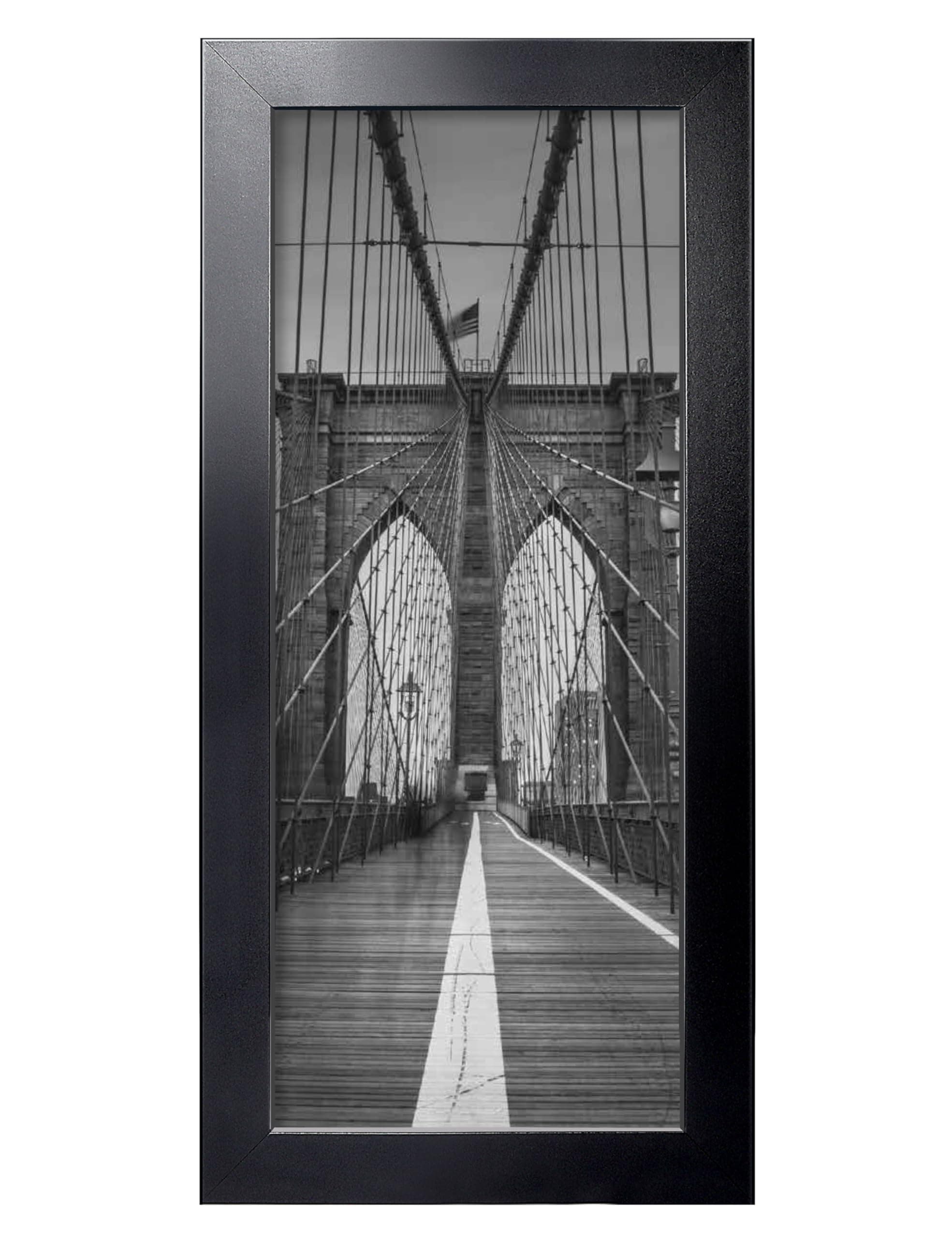 Annecy 4x10 Frame Black 1 Pack, Classic Frame Display 4x10 Pictures without Mat, Horizontal and Vertical for Wall-Mount, Decorate Home and Office with Large Paintings