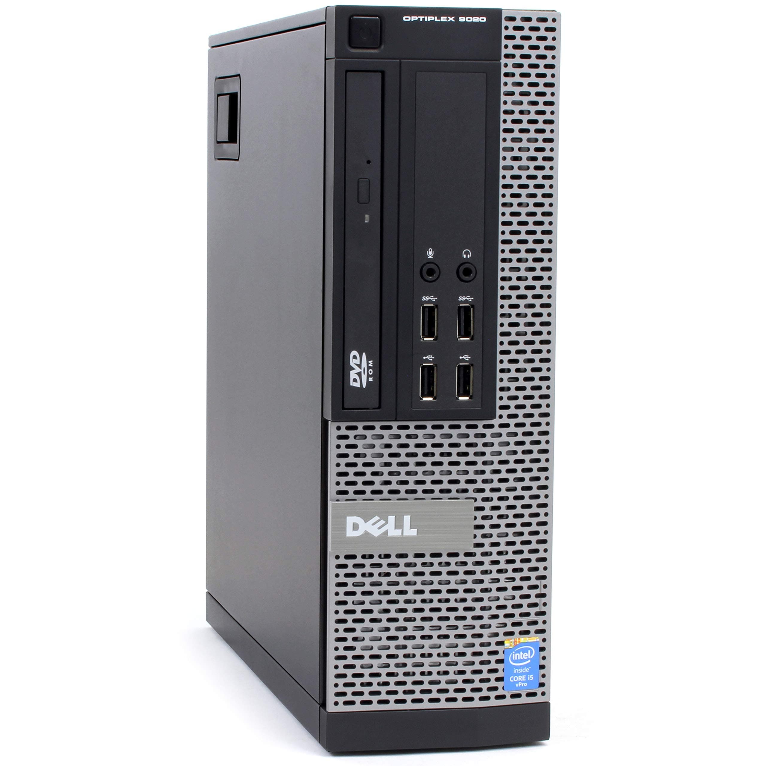 Dell (Refurbished) OptiPlex 9020 Business Desktop | intel Core i3-4th Gen. CPU | 8GB RAM | 500GB HDD | SFF | Windows 10 Pro. | Without DVD driver or writher