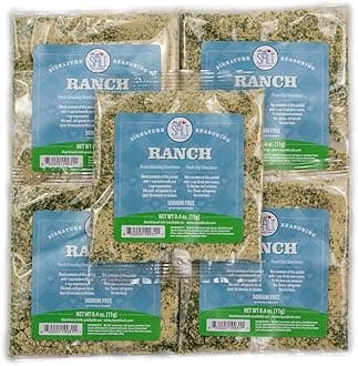 MySALT Ranch Dressing Mix – 5 Pack – Sodium-Free Seasoning – Restaurant-Style...
