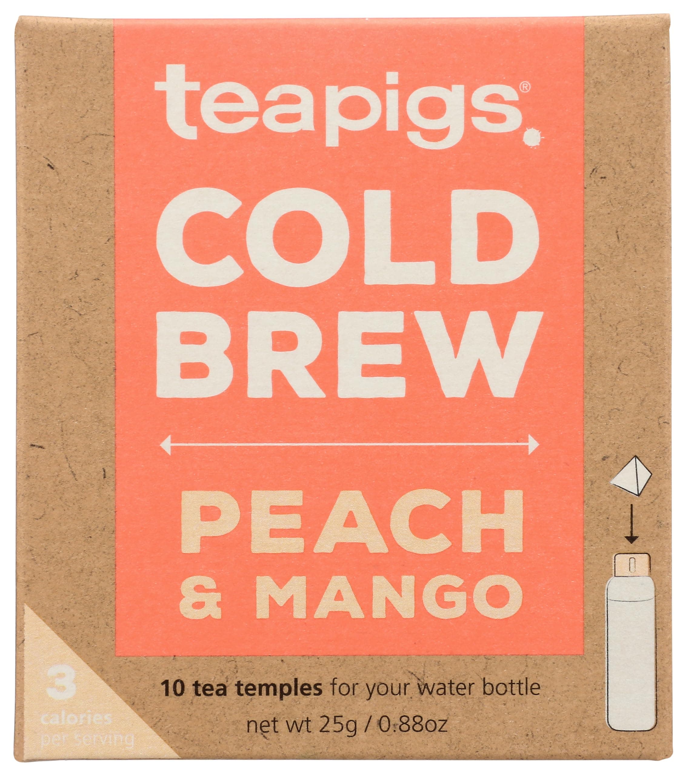 Peach & Mango Cold Brew Tea, 10 CT