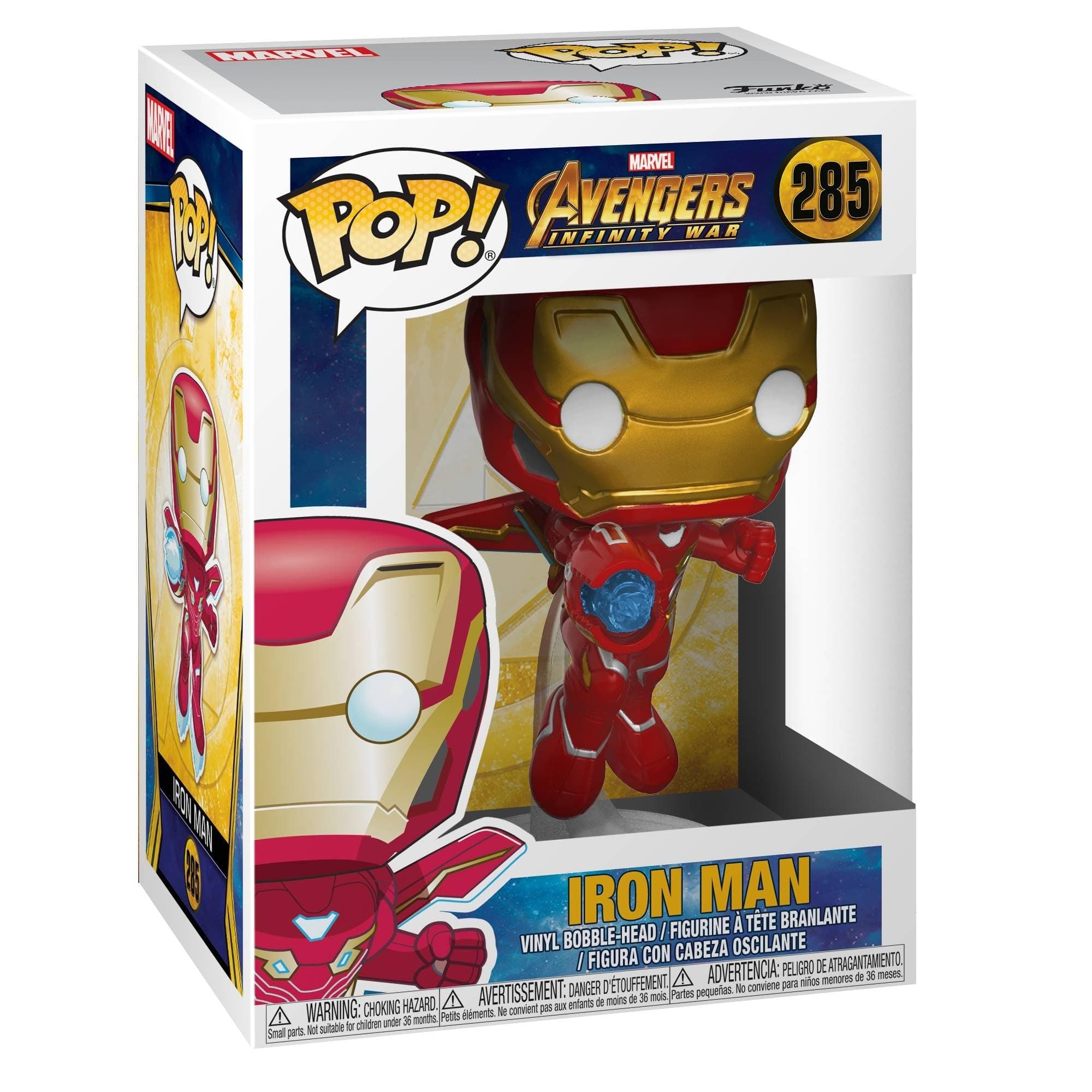 POP! Marvel: Avengers Infinity War - Iron Man - Collectable Vinyl Figure - Gift Idea - Official Merchandise - Toys for Kids & Adults - Movies Fans - Model Figure for Collectors and Display