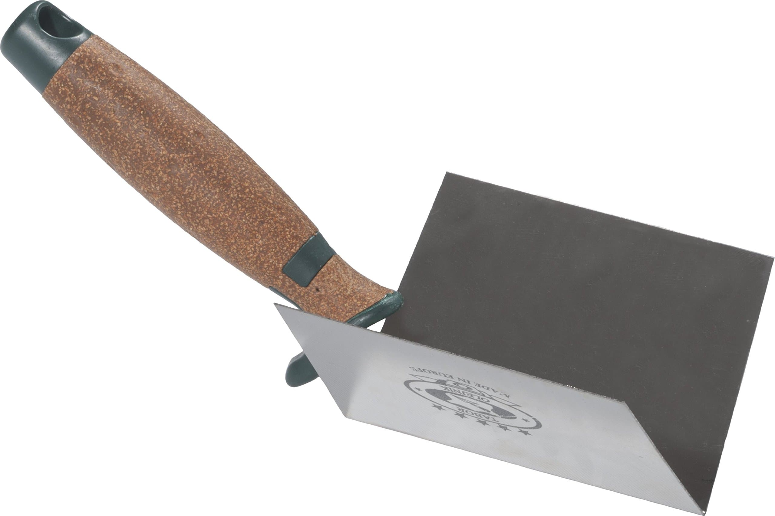 Tabor Tool 3-1/8" x 4-3/8" Cork Internal Corner Trowel