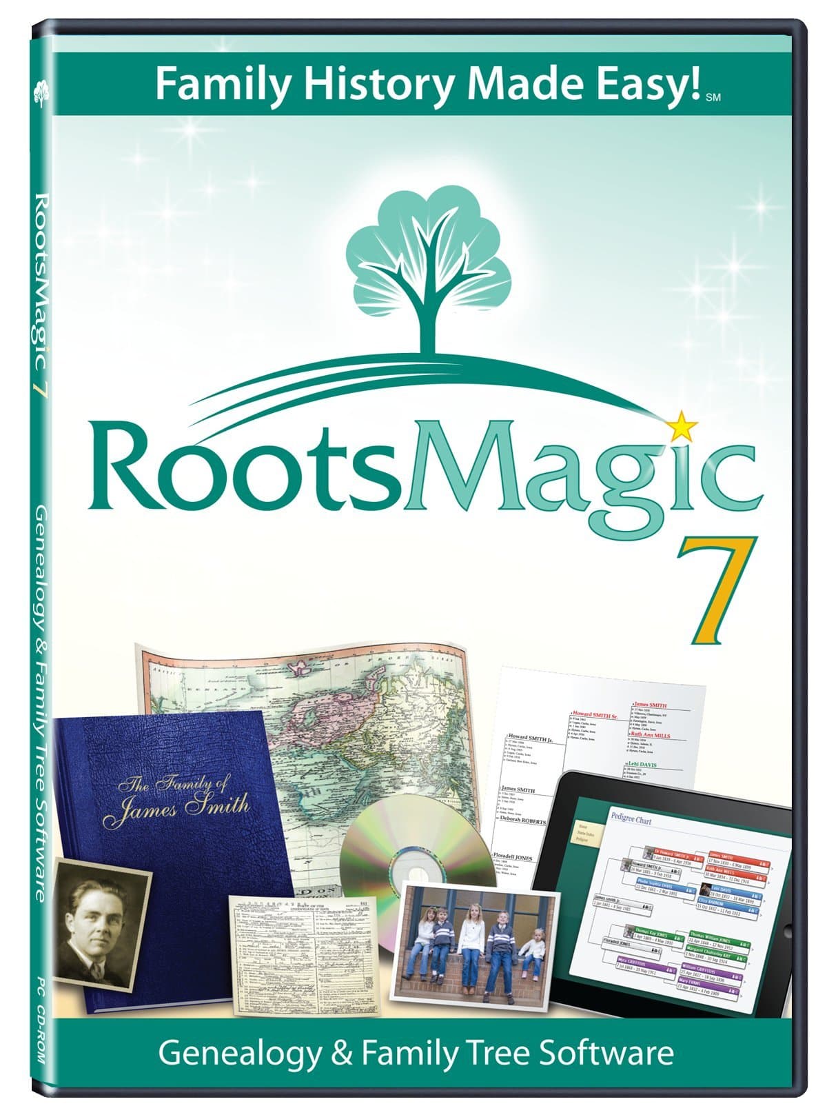 RootsMagic 7 Family Tree Genealogy Software