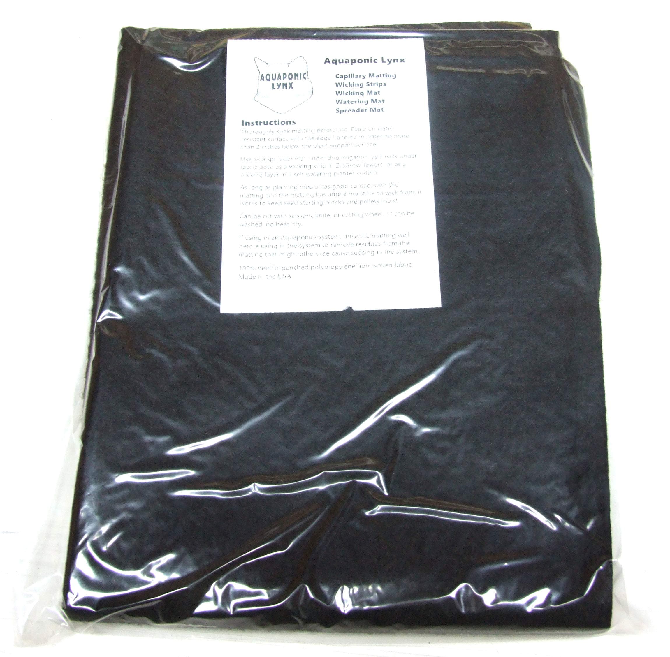 Automatic Plant Watering System, Capillary Mat, Approximately 3 Foot by 4 Foot