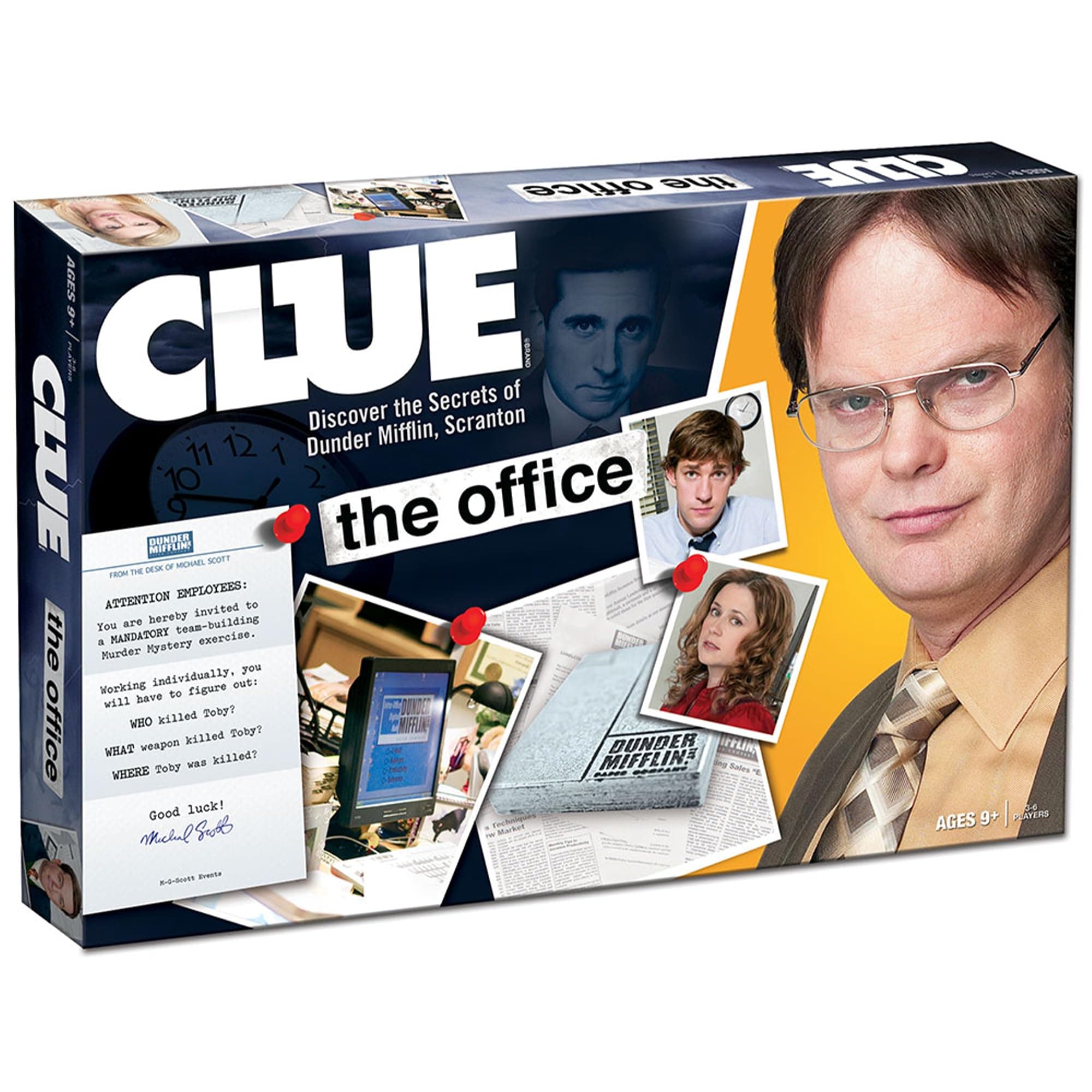 Clue The Office Edition Exclusive Board Game