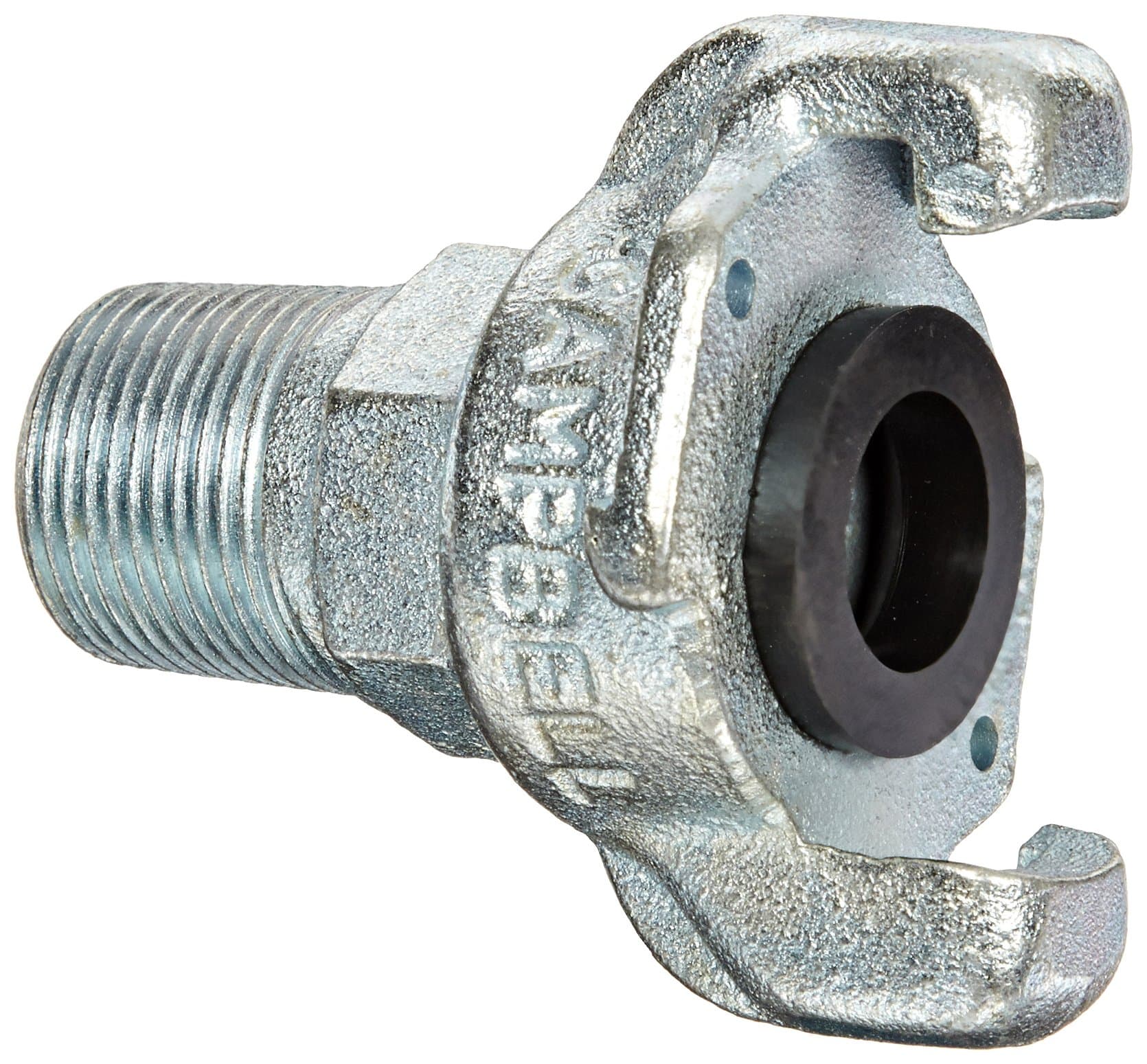 UM-3 Cast Ductile Iron Hose Fitting, Universal Coupler, 3/4" NPT Male