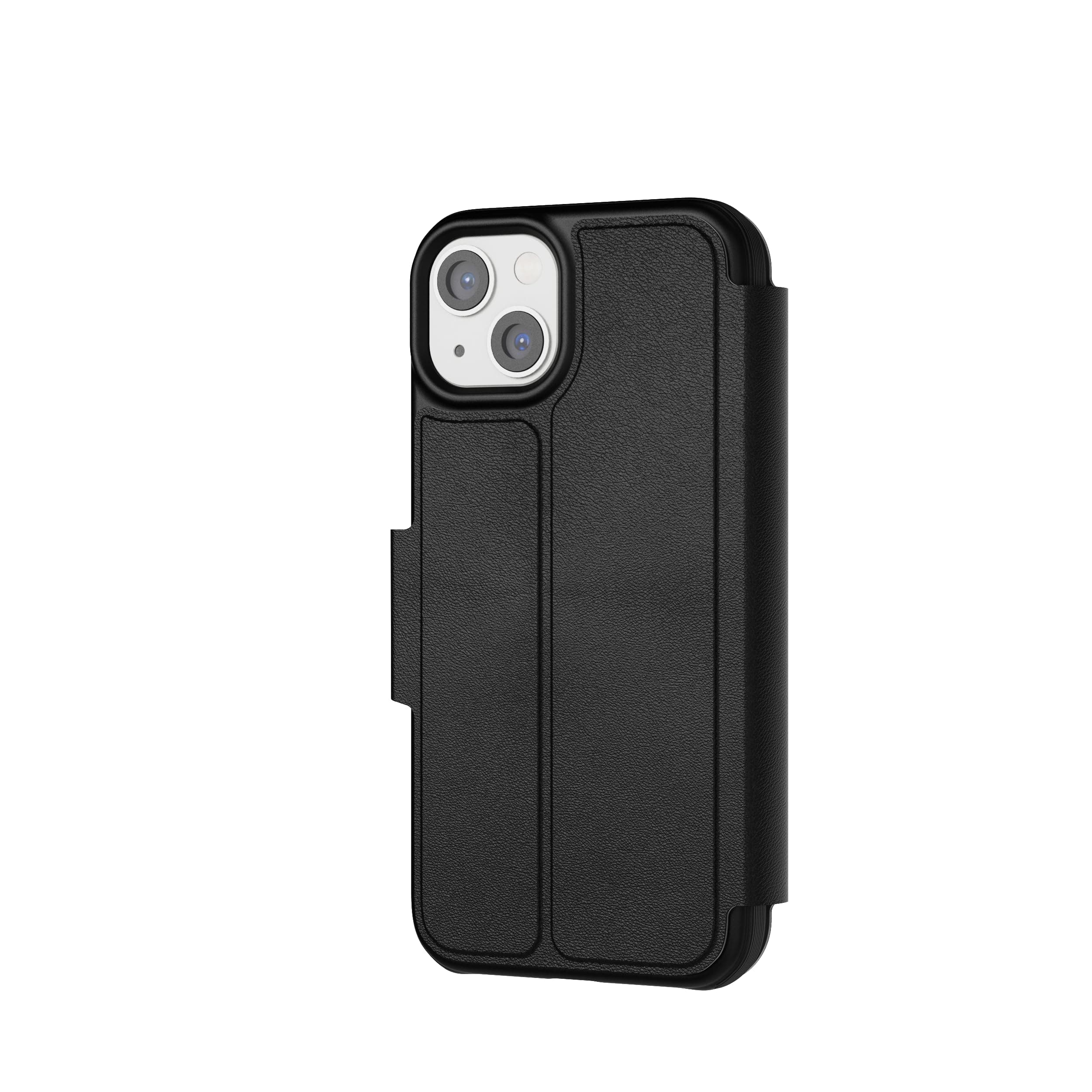 tech21EvoLite Wallet Case for iPhone 13-3 Card Slot - Drop Protection - Landscape Viewing - Black
