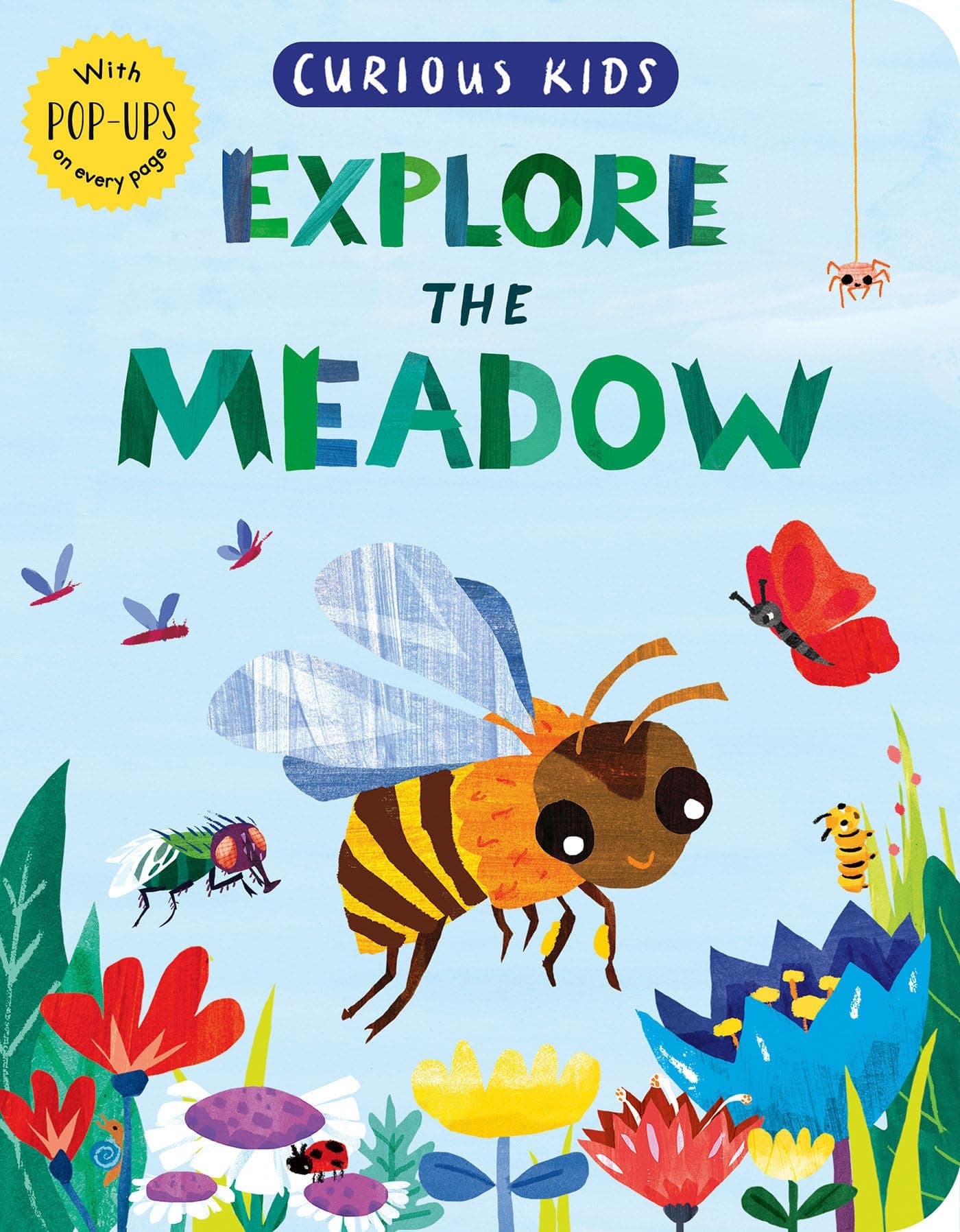 Curious Kids: Explore the Meadow: With POP-UPS on every page Novelty Book – Import, 1 April 2020