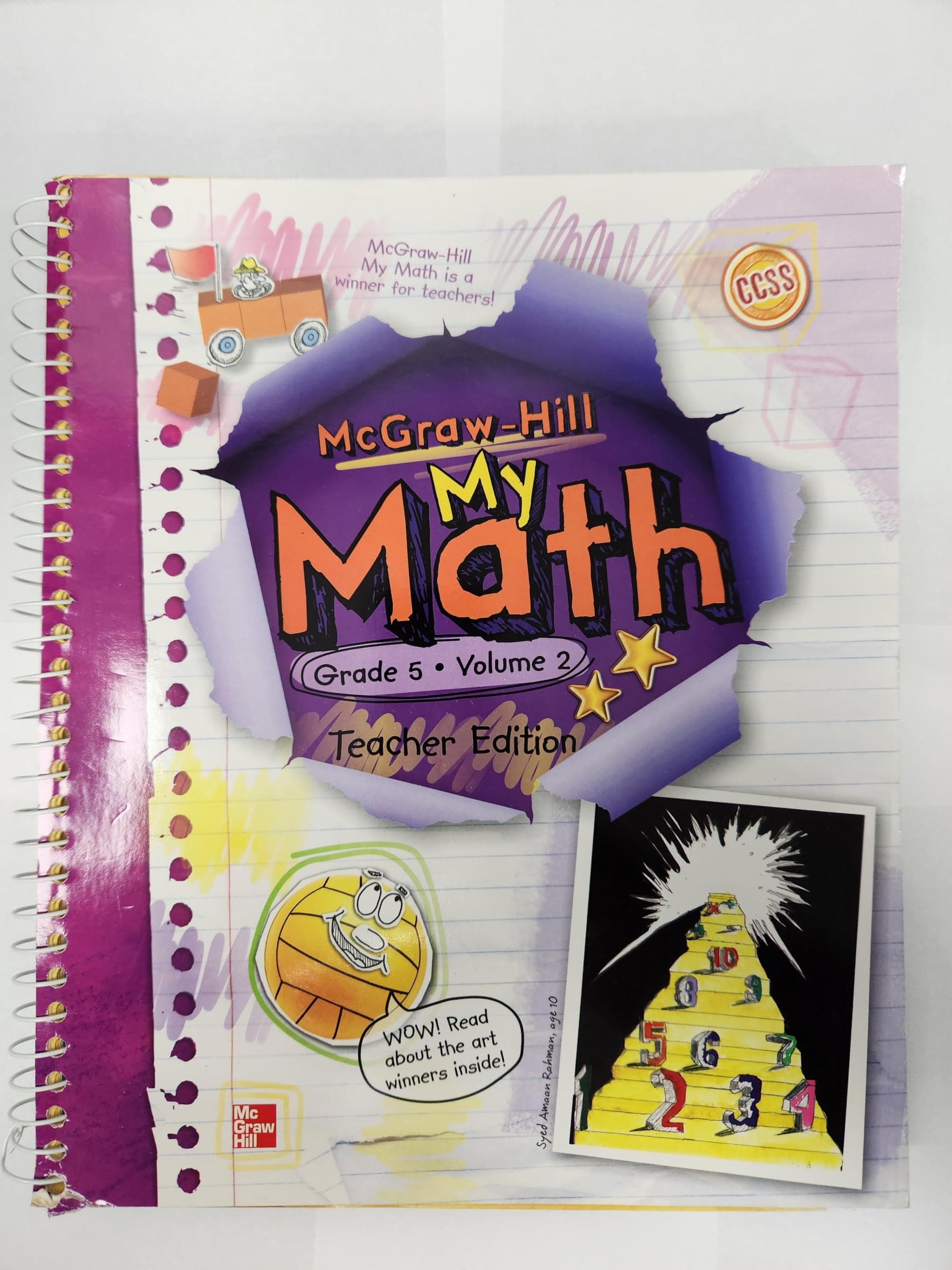 My Math, Vol. 2, Grade 5, Teacher Edition Spiral-bound – January 1, 2013