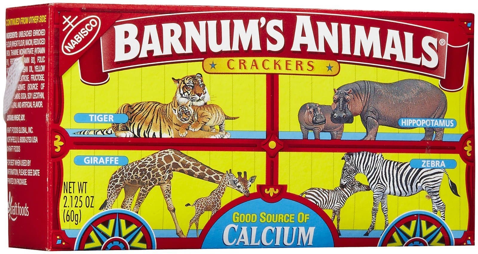Barnum Animal Crackers - 2.125 oz