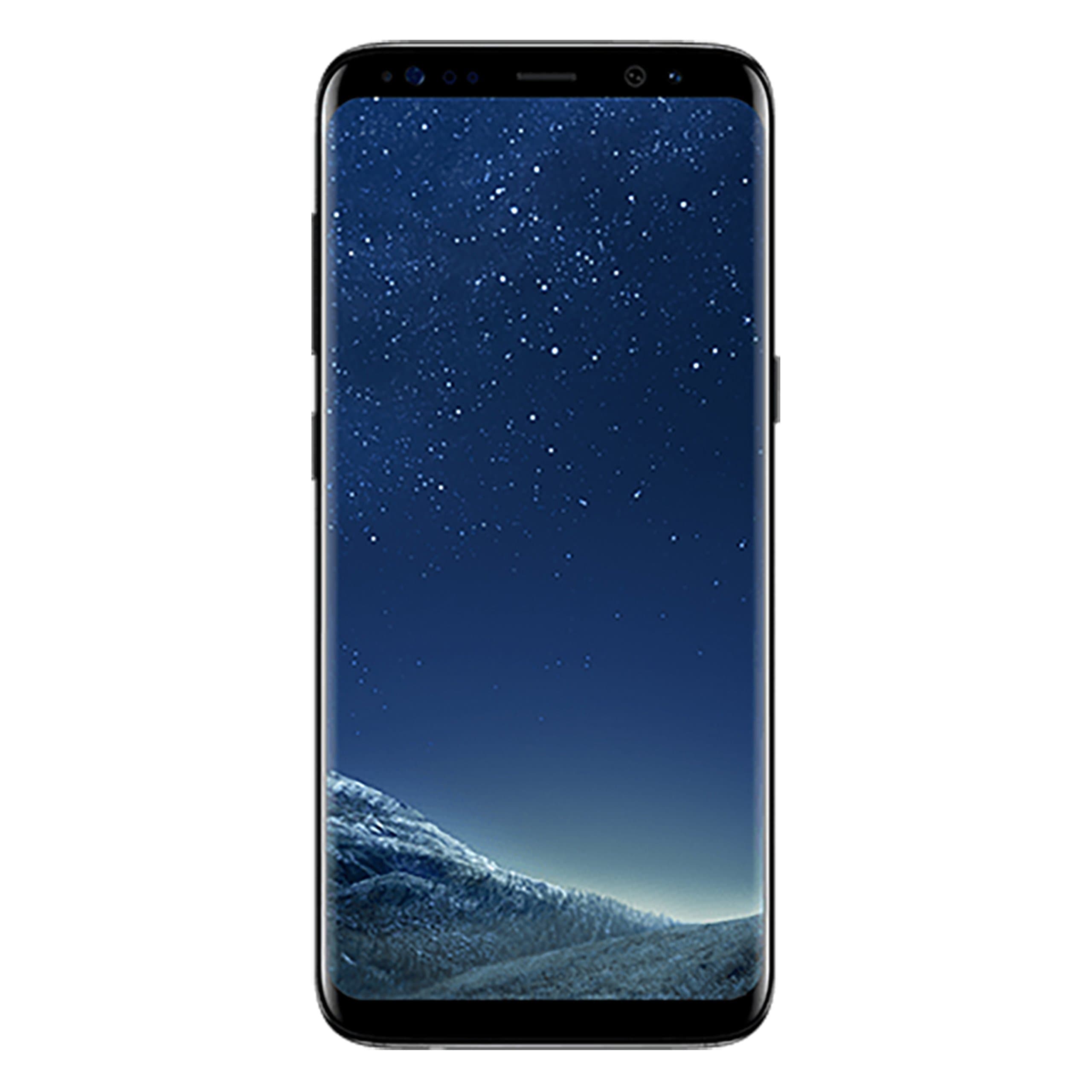Galaxy S8 (Single-SIM) 64GB SM-G950F Factory Unlocked 4G/LTE Smartphone - Internal Version (Midnight Black)