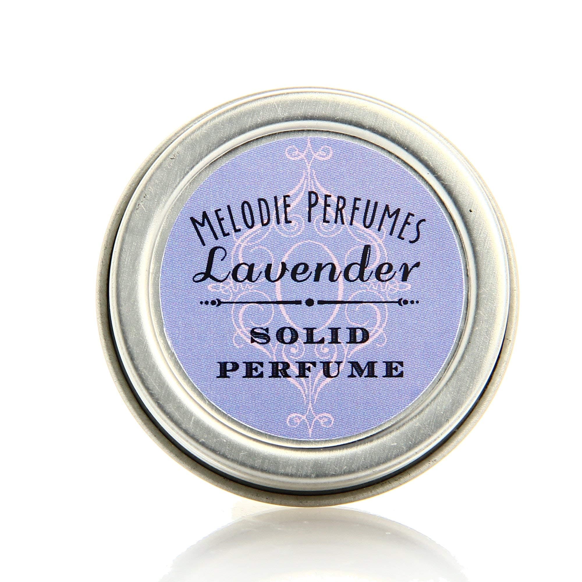 Lavender essential oil solid perfume for women. Aromatherapy natural perfume women's fragrance. Destress, and relaxation naturally.50 tin