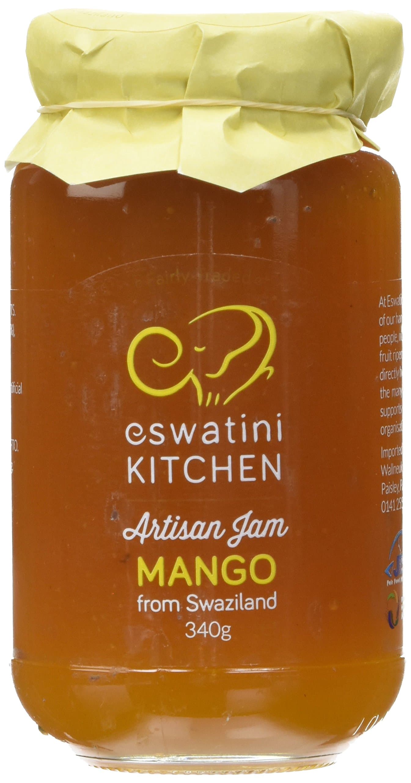 Eswatini Kitchen Mango Jam 340 g (Pack of 6)