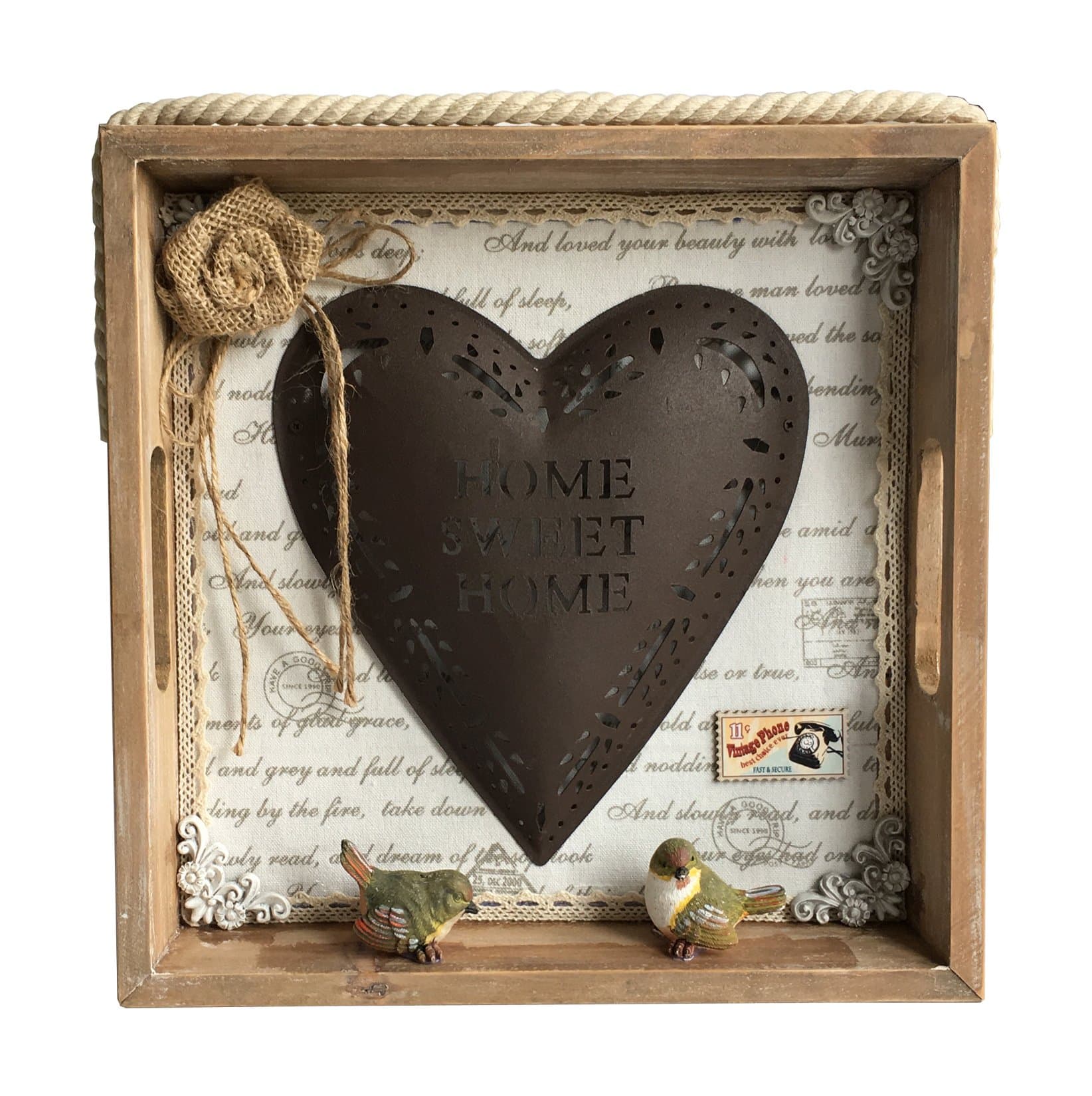 Heart - Wall Hanging Art Decor Sculpture