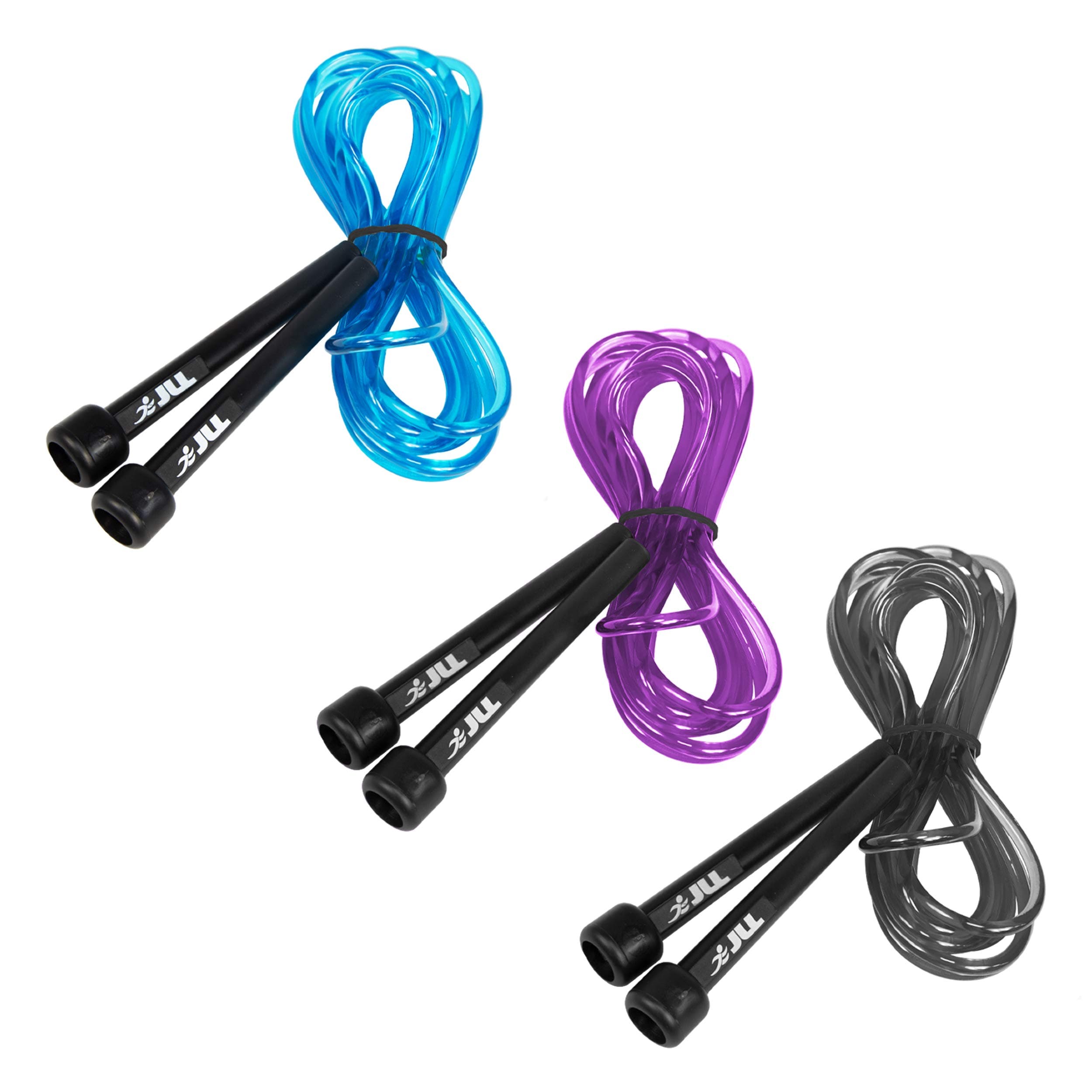 JLL® Skipping Rope, Jump rope for exercise, 3m /10ft ADJUSTABLE Fitness Speed Rope Jump Boxing Exercise Gym Jumping Workout
