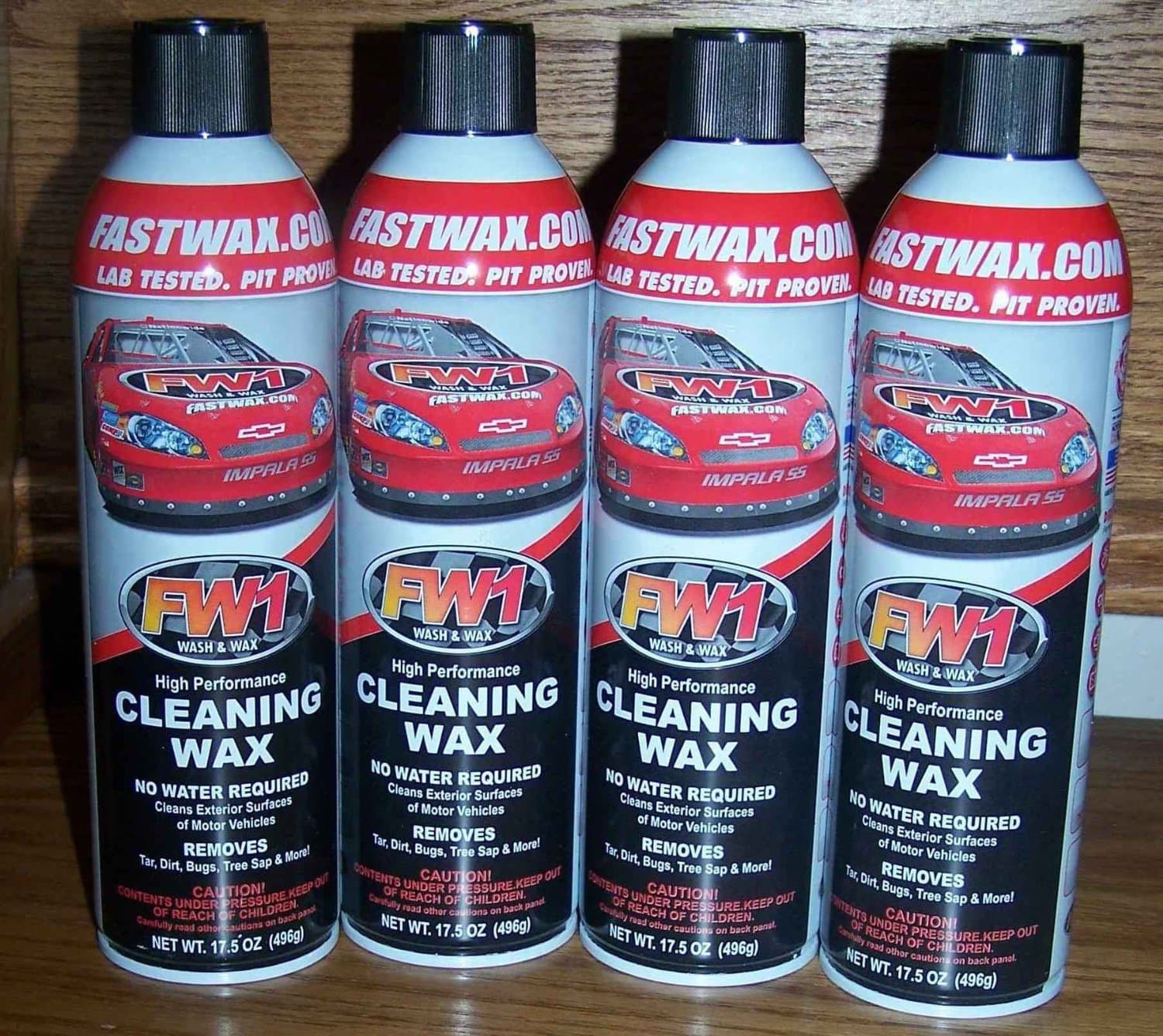 FW1 Wash and Wax 4 Can Pack
