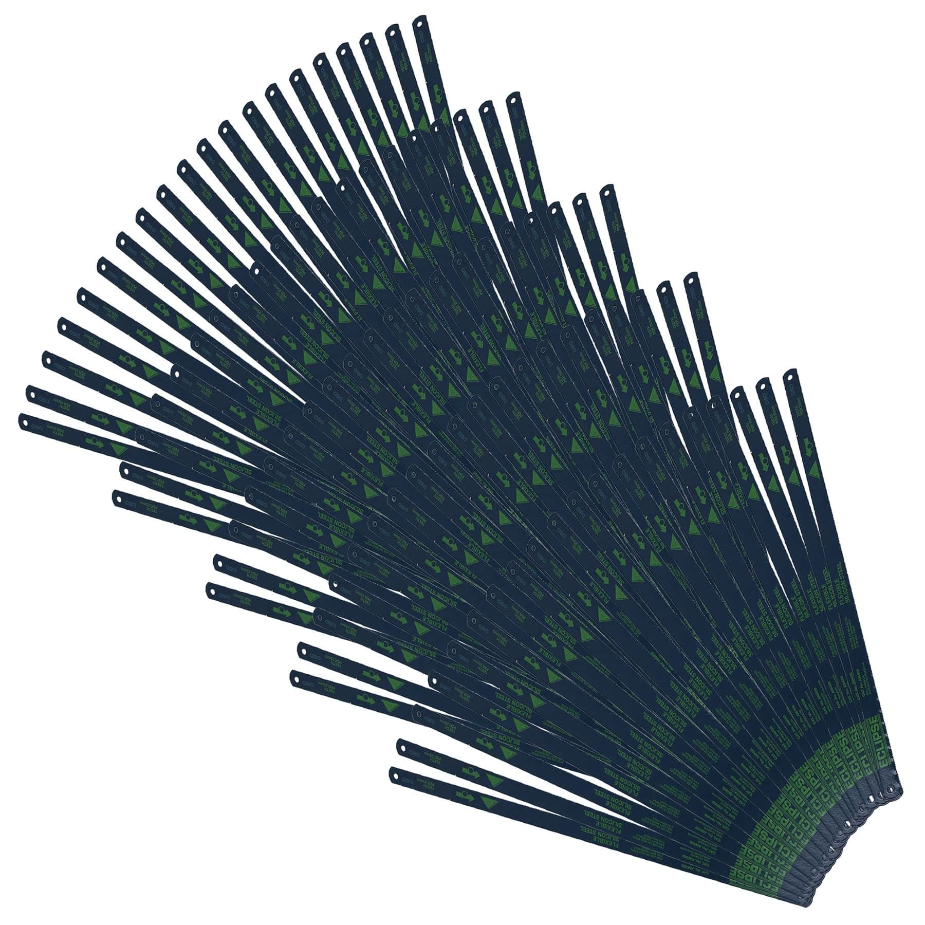 12” (300mm) Eclipse Hacksaw Blades 24 TPI Flexible Shatterproof Blade 100 Pack