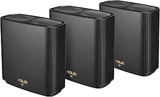 ZenWiFi AX6600 Tri-Band Mesh WiFi 6 System (XT8 3PK) - Whole Home Coverage up to 7500 sq.ft & 8+ rooms, AiMesh, Included Lifetime Internet Security, Easy Setup, 3 SSID, Parental Control, Charcoal