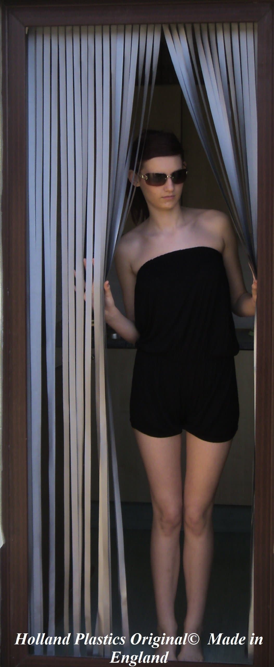 Heavy Duty Bug Blind,Fly Blind,Strip Blind, Door Blind-SILVER SCREEN BLIND- 90cm WIDE