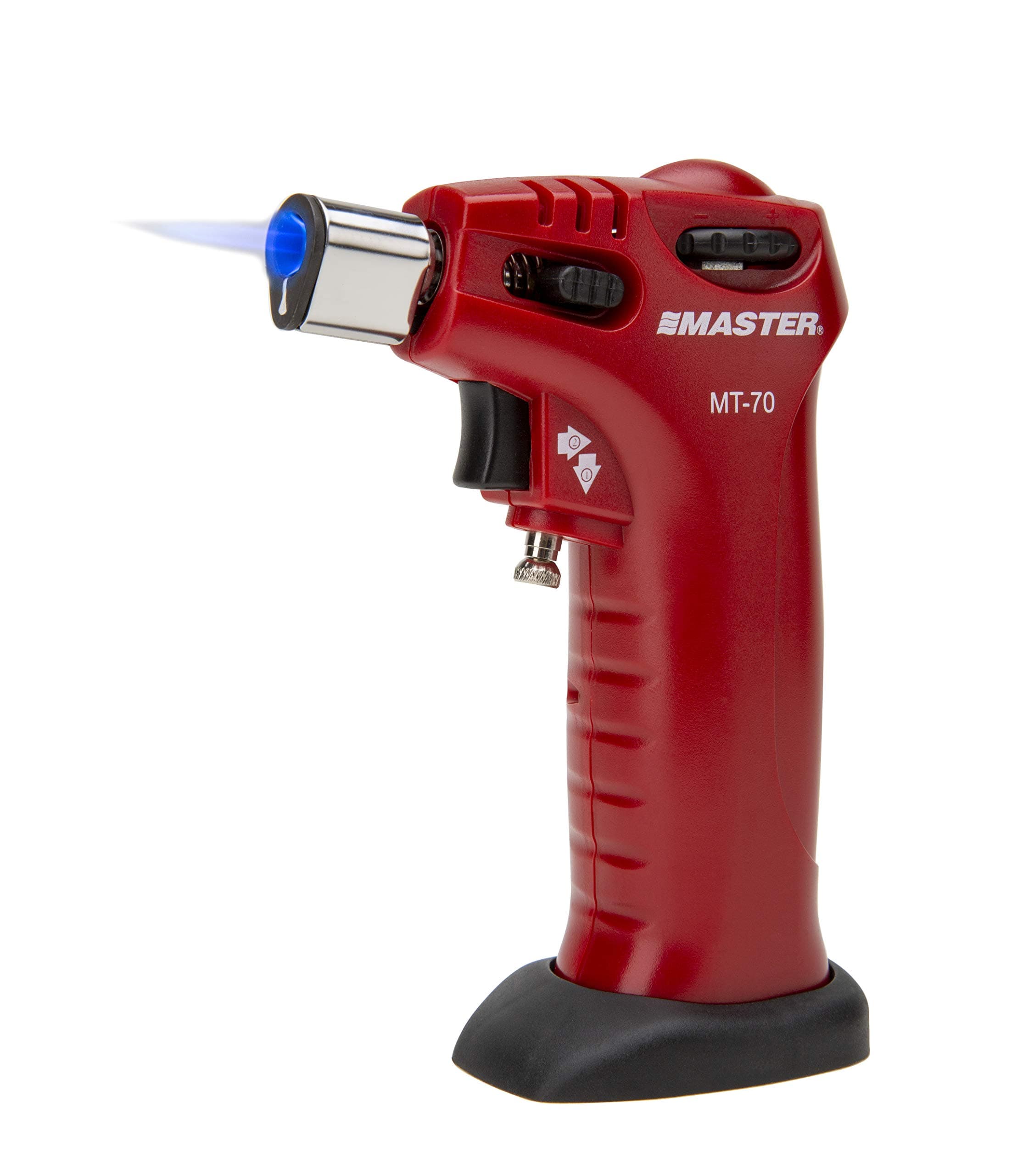 Master Appliance MT-70 Butane Torch - Torch Lighter, Self-Igniting Butane Torch Lighter, Flame Temp up to 2500F, Adjustable Flame, Butane Refill