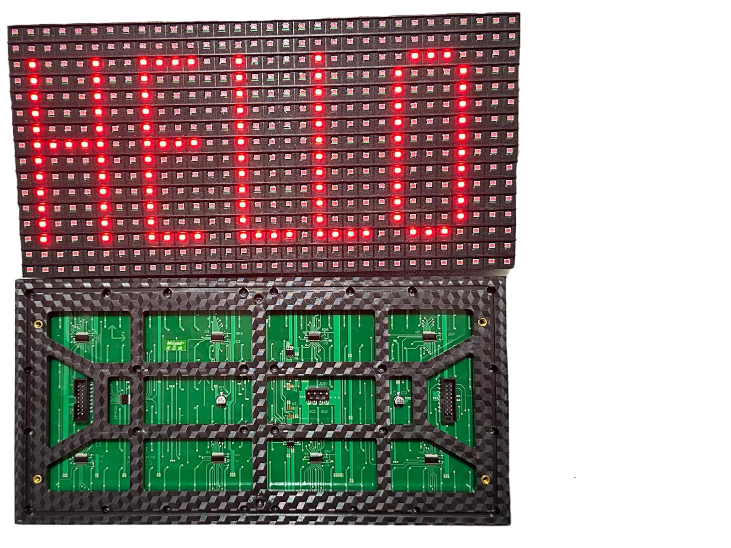 P10 High Brightness 5V Dot Matrix Display Outdoor LED Module (Red, 32x16)