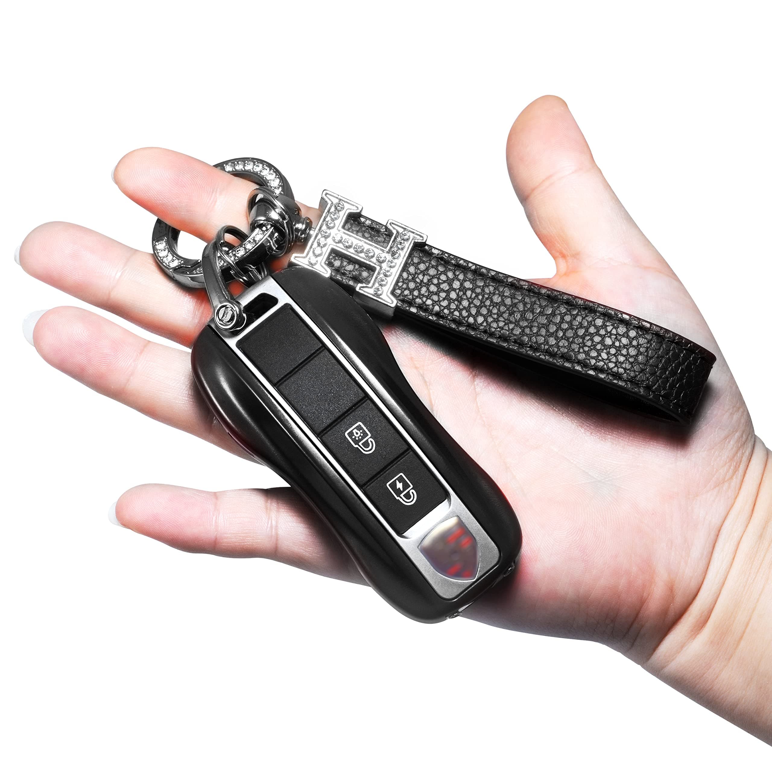 Mini Stun Gun with LED Flashlight and Wrist Strap – Unique Key fob Design