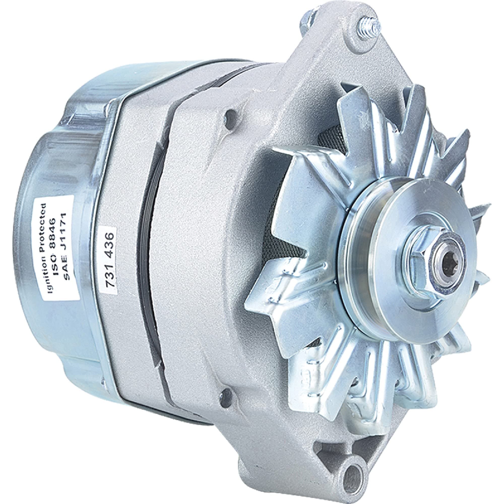 New DB Electrical 400-12483 Alternator Compatible With/Replacement For WAI 7152N-94A, Wilson 90-01-3103A, BBB Small Motor 21-7152-105, MES Motorcycle & Marine 3147M-HO, 7152N-94A
