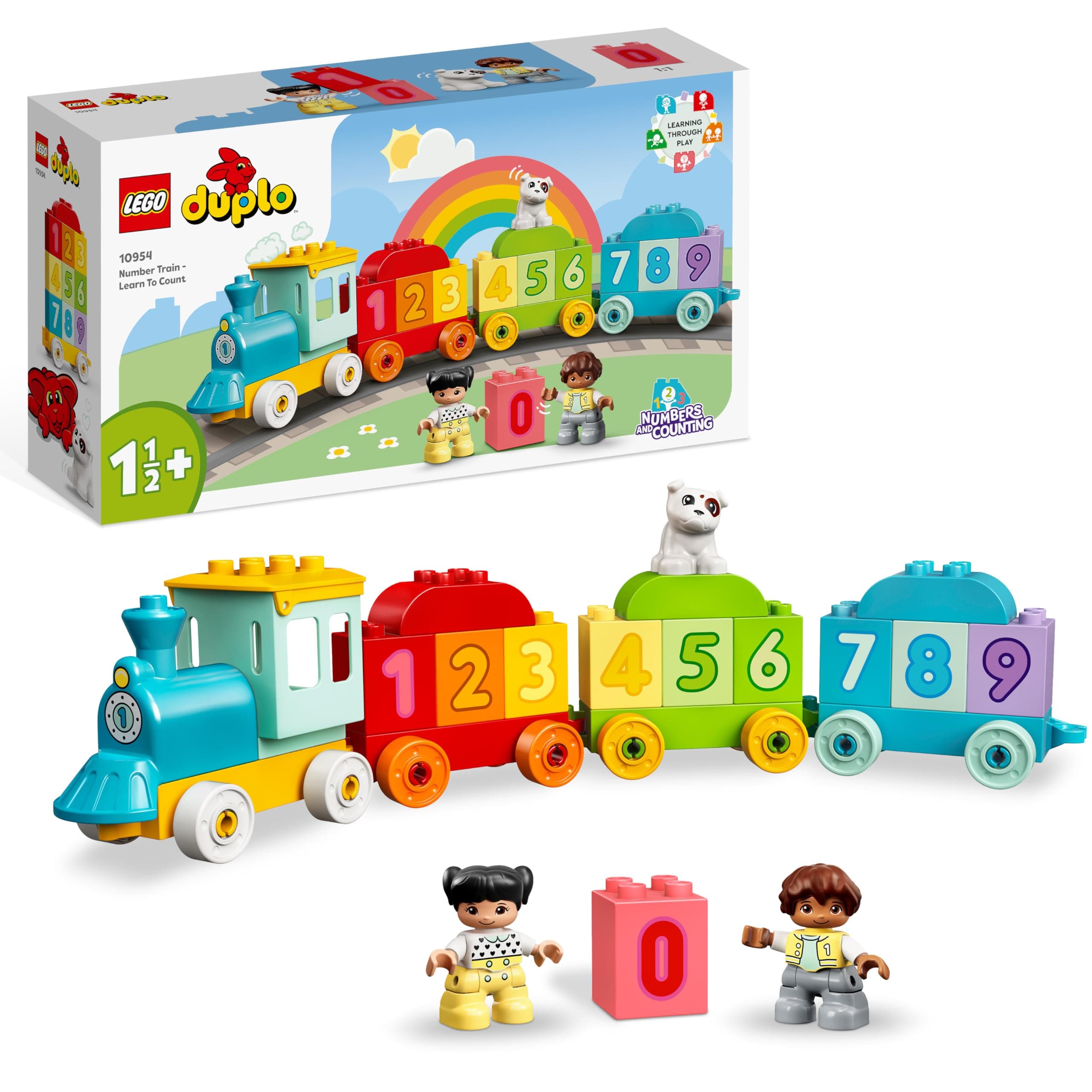 - DUPLO My First Number Train - Learn to Count 10954 Building Toy