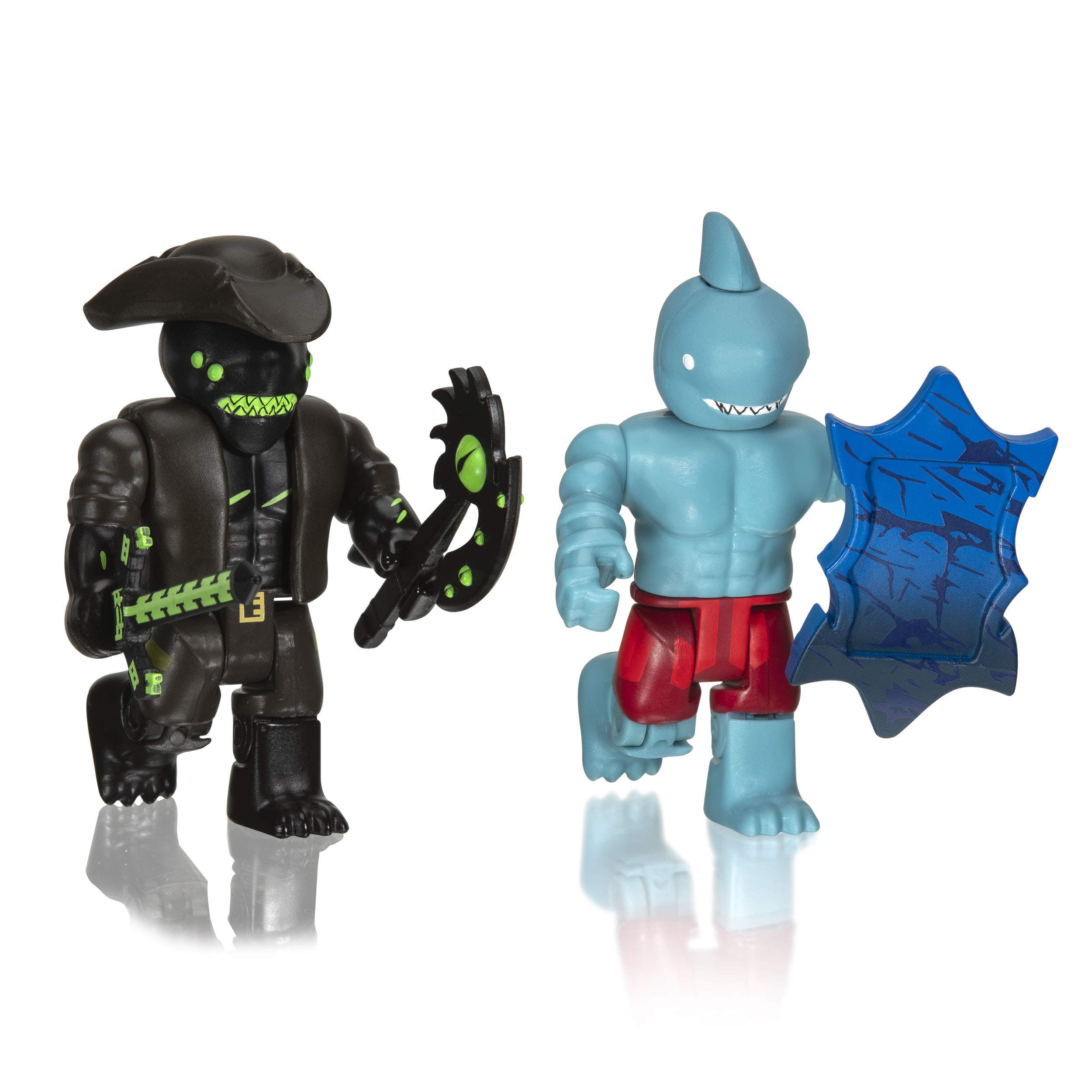Action Figures - A Pirate's Tale: Shark People Game Pack with 2 Figures and Accessories, Includes Exclusive Virtual Item, Ages 6+