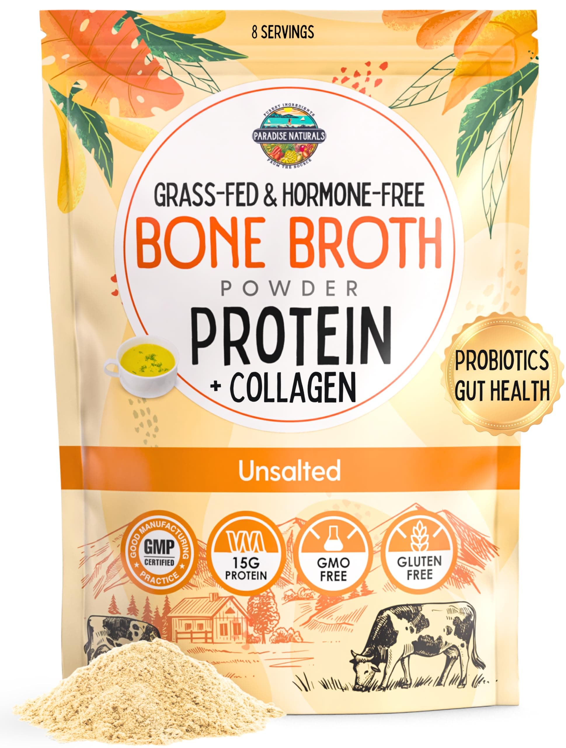 Bone Broth Powder (Trial / 8 Servings)