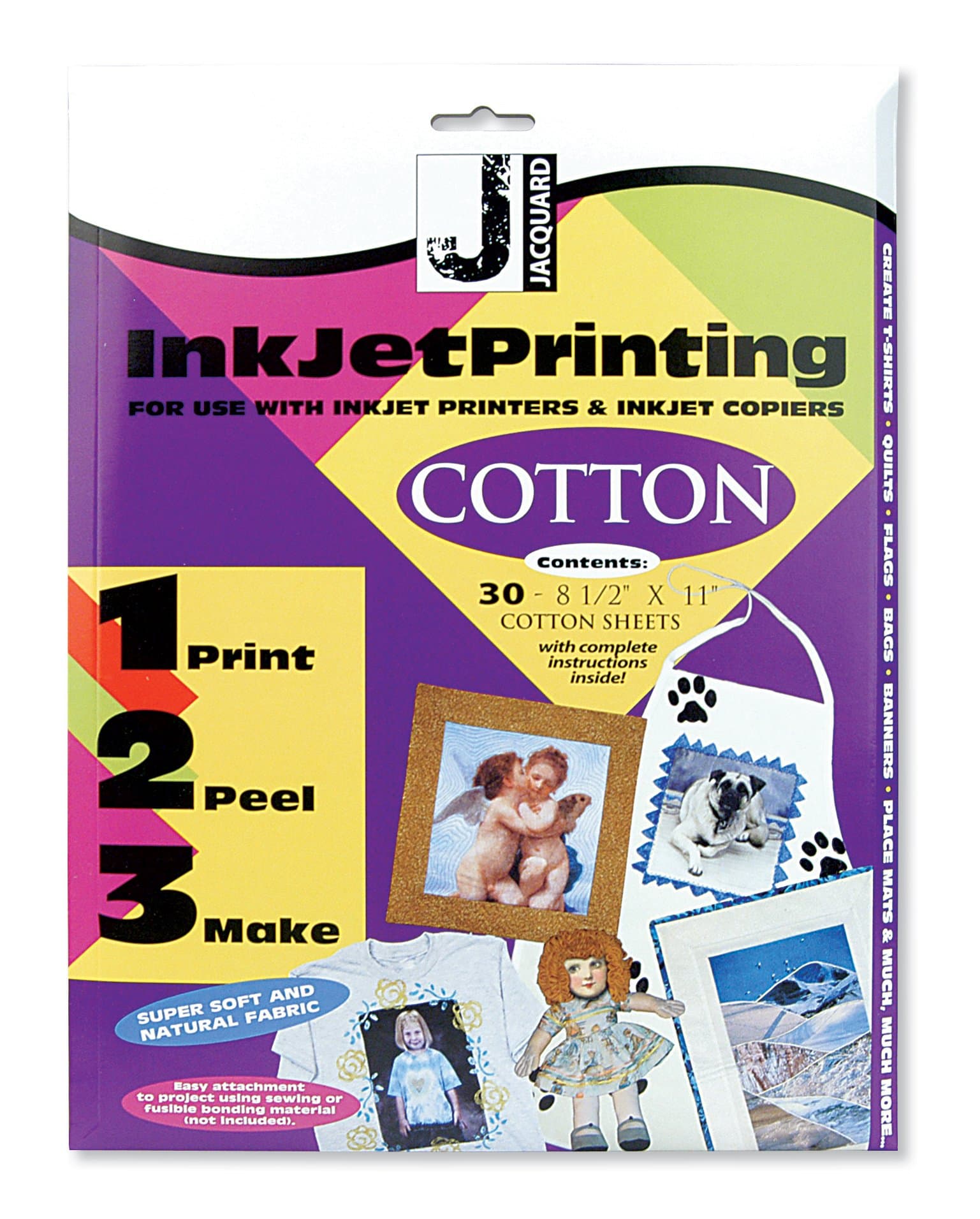 Inkjet Cotton 8.5X11 30 Pack