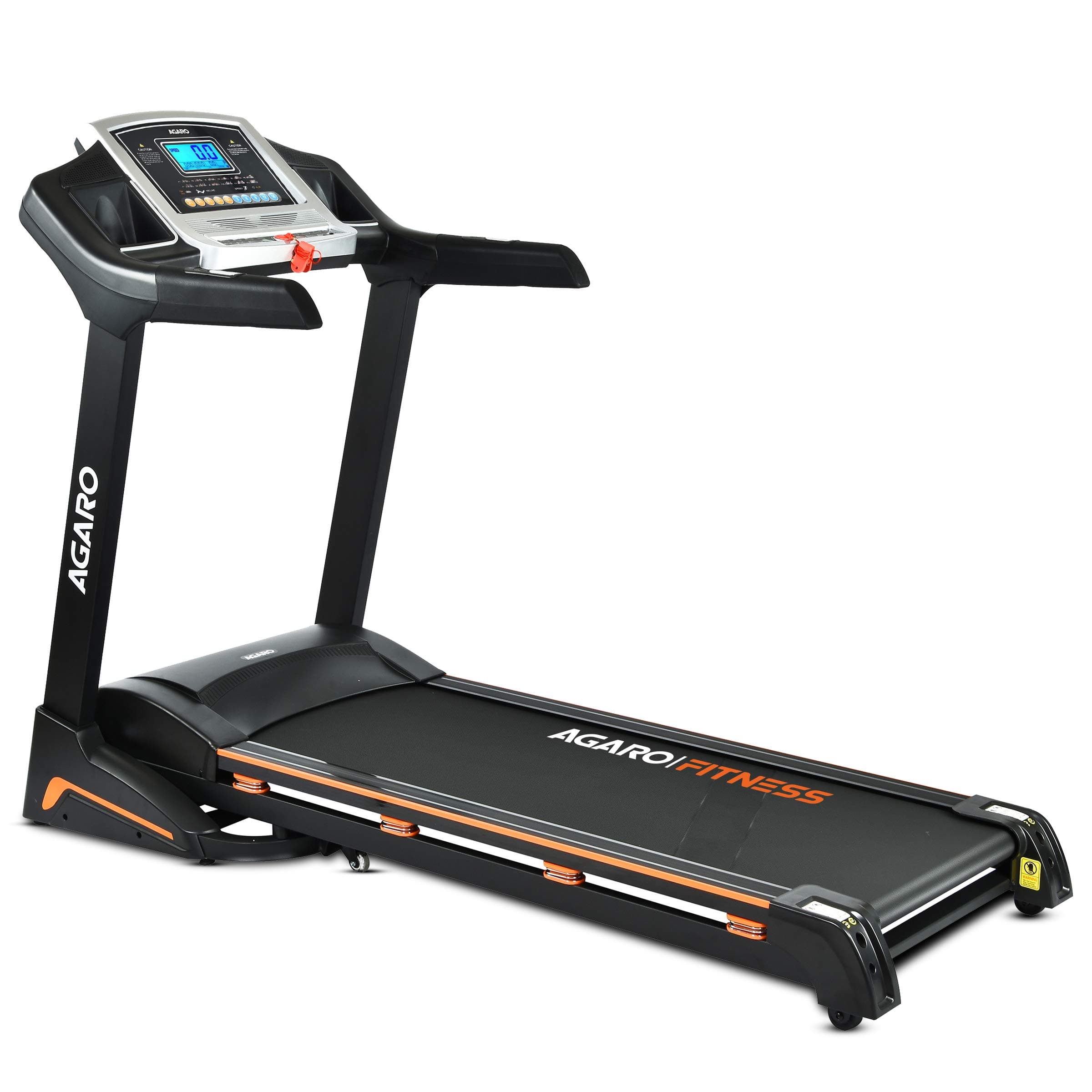 AGARO Nexus Motorized Treadmill 4 HP(Peak 6.0 HP) Folding Treadmill