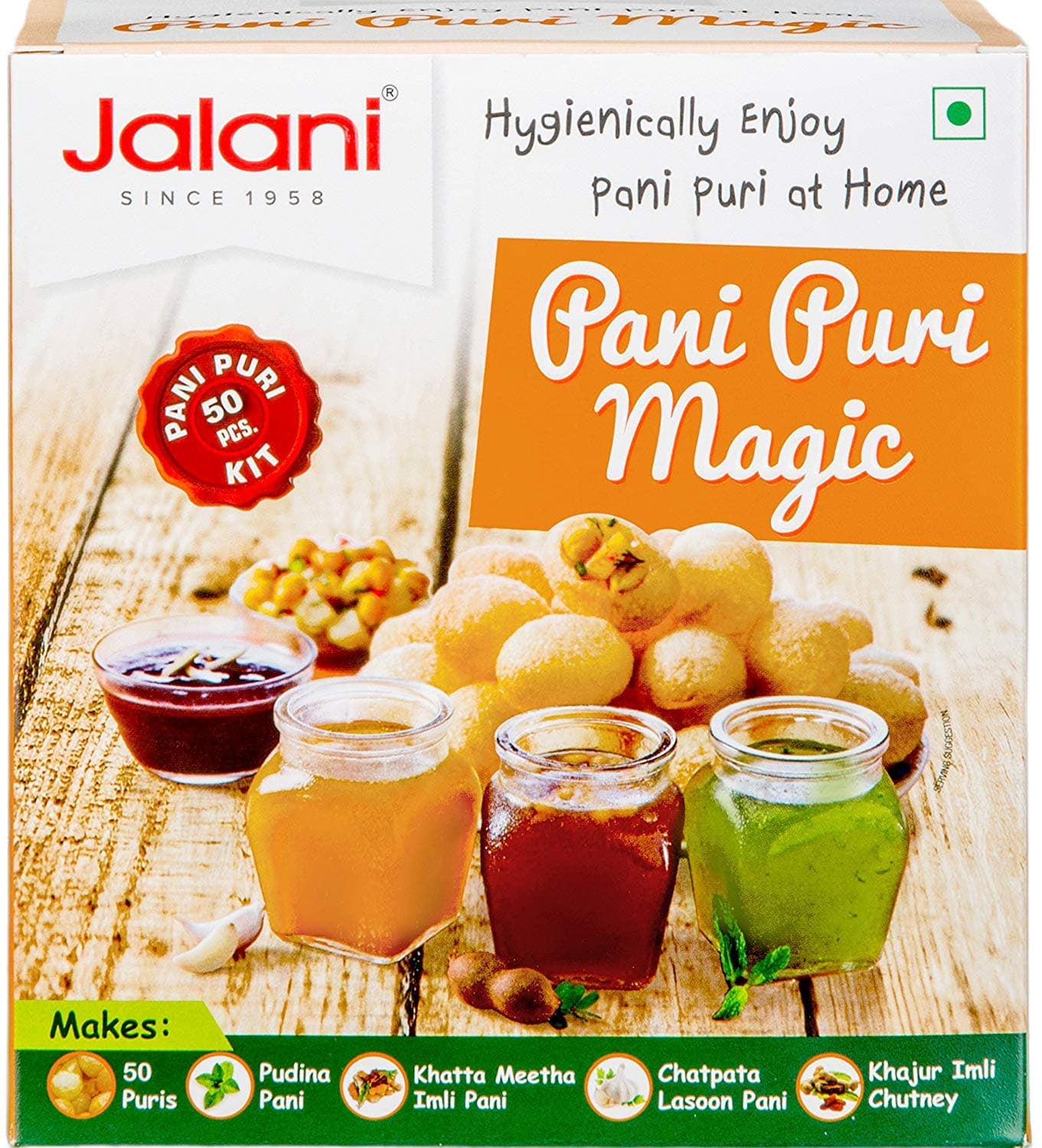 Jalani Pani Puri Magic 270g Box