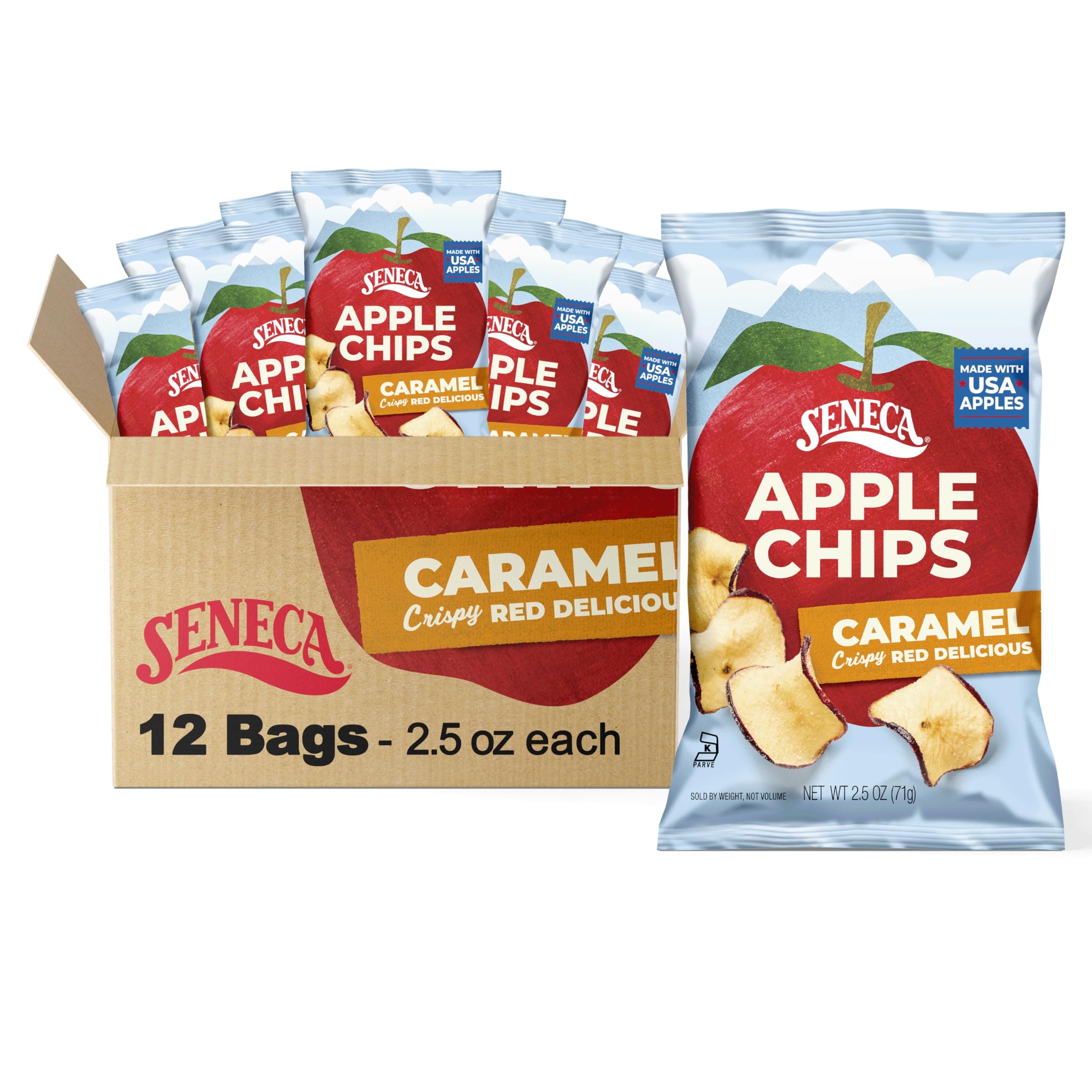 Caramel Apple Chips - 2.5 oz, 12-pack