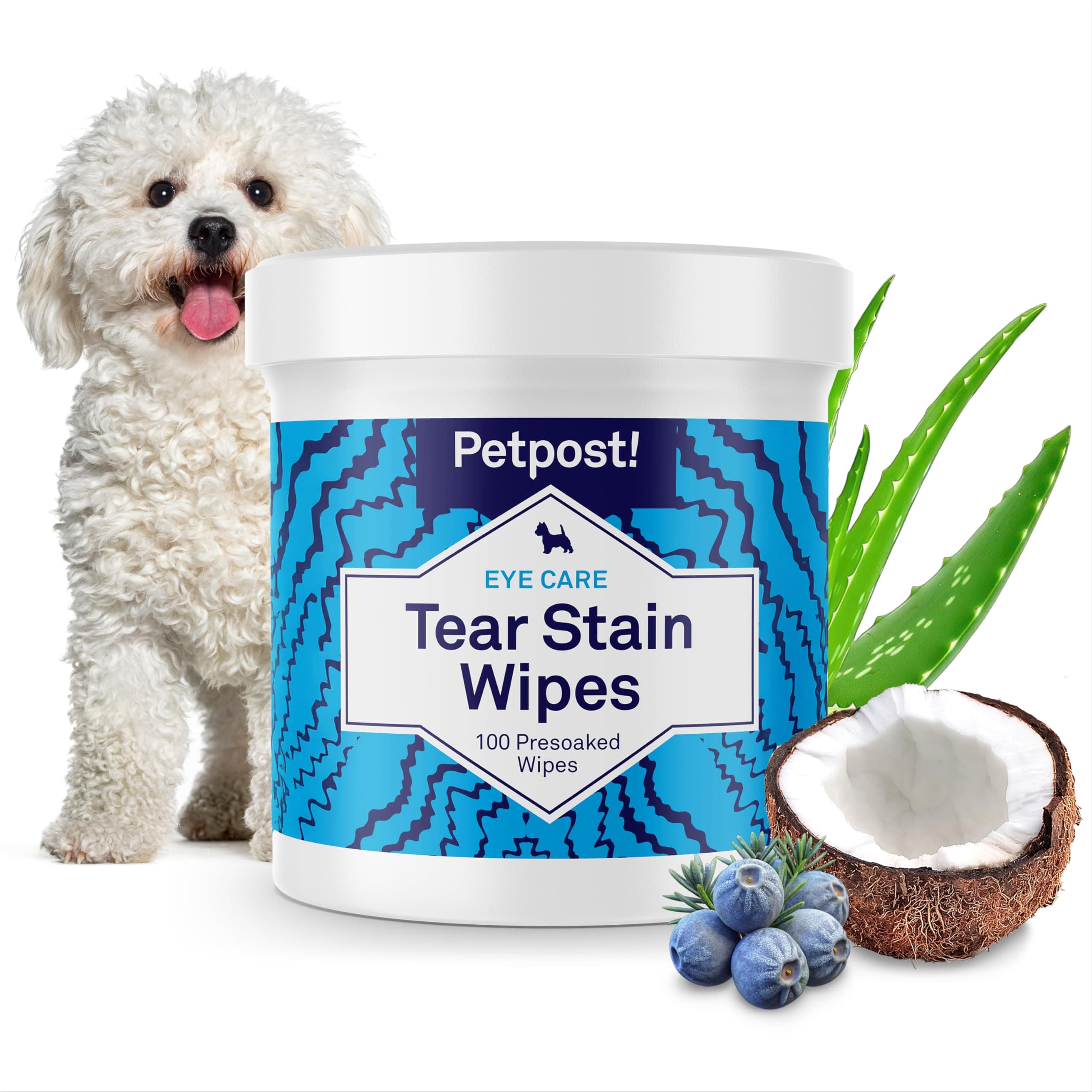 Petpost Tear Stain Wipes