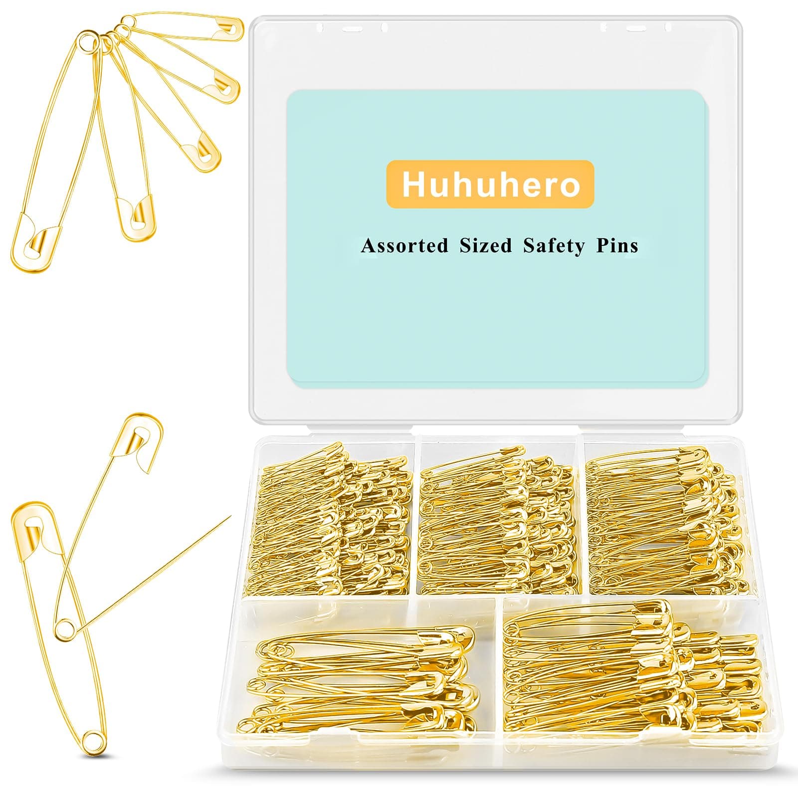 Gold Safety Pins