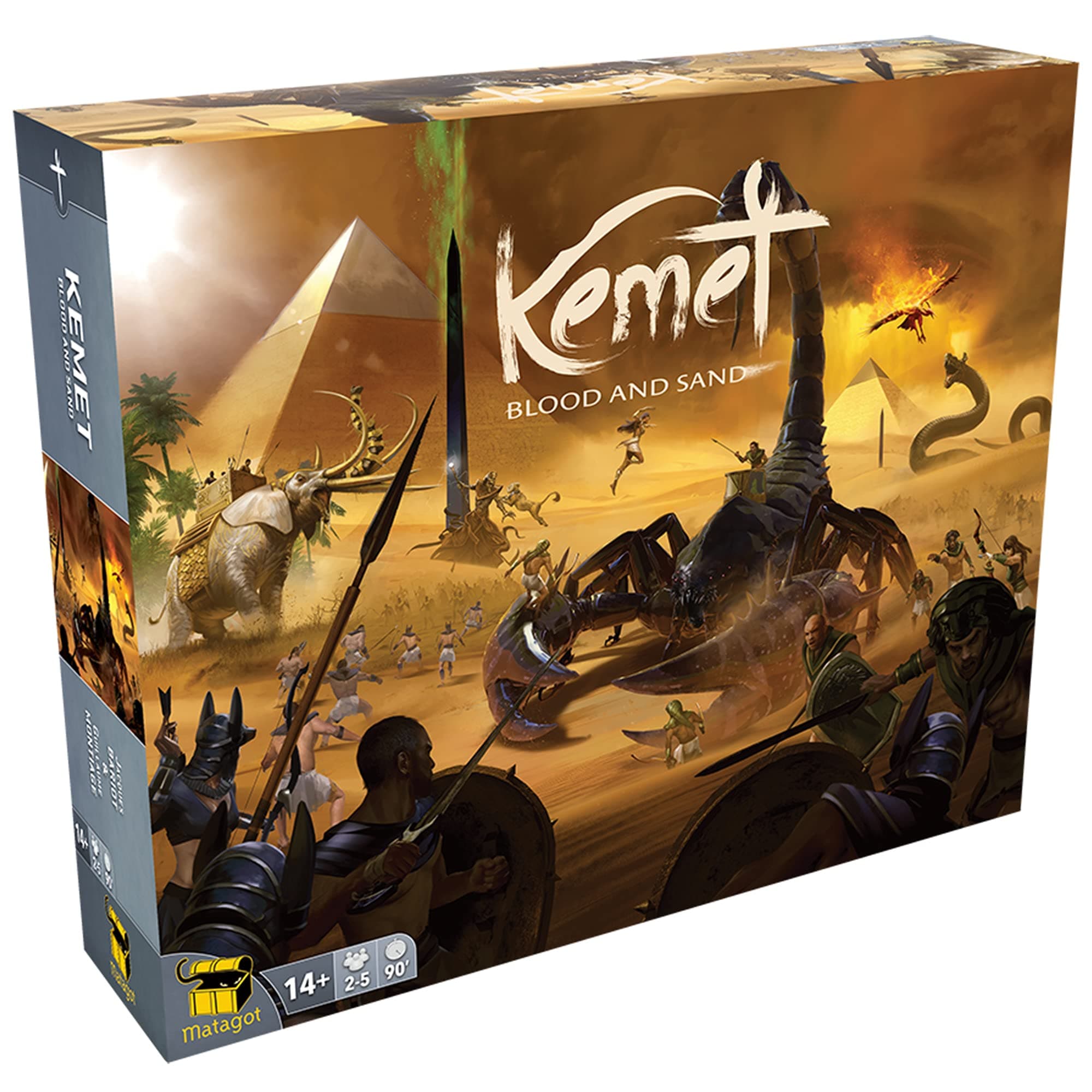 Kemet - Blood and Sand Boardgame